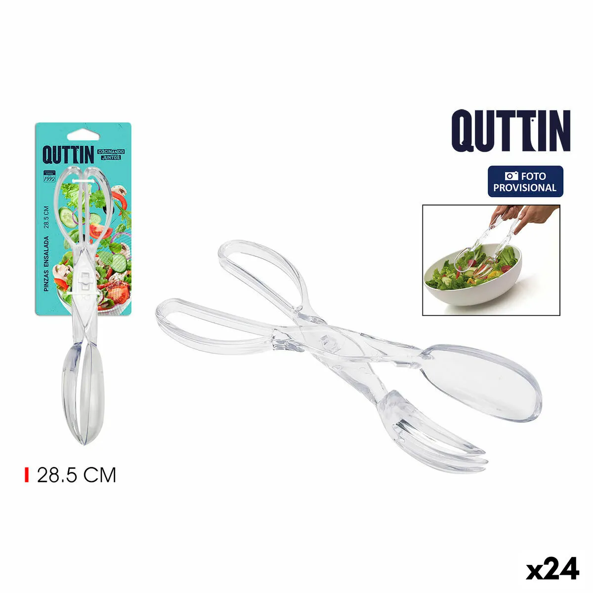 Portafrutta Quttin Plastica (24 Unità)