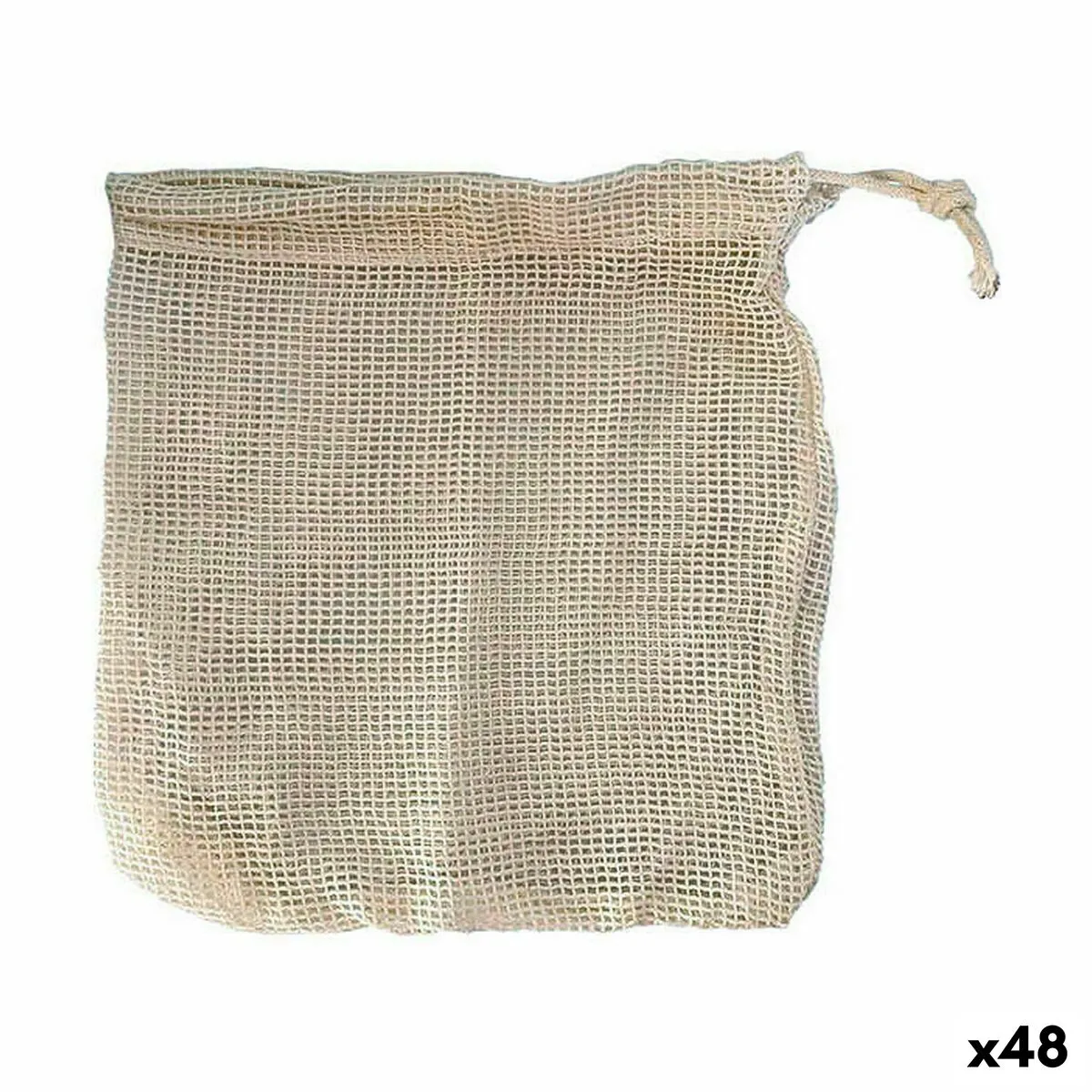 Sacchetto Riutilizzabile per Alimenti Quttin Legumi 20 x 20 cm (48 Unità)