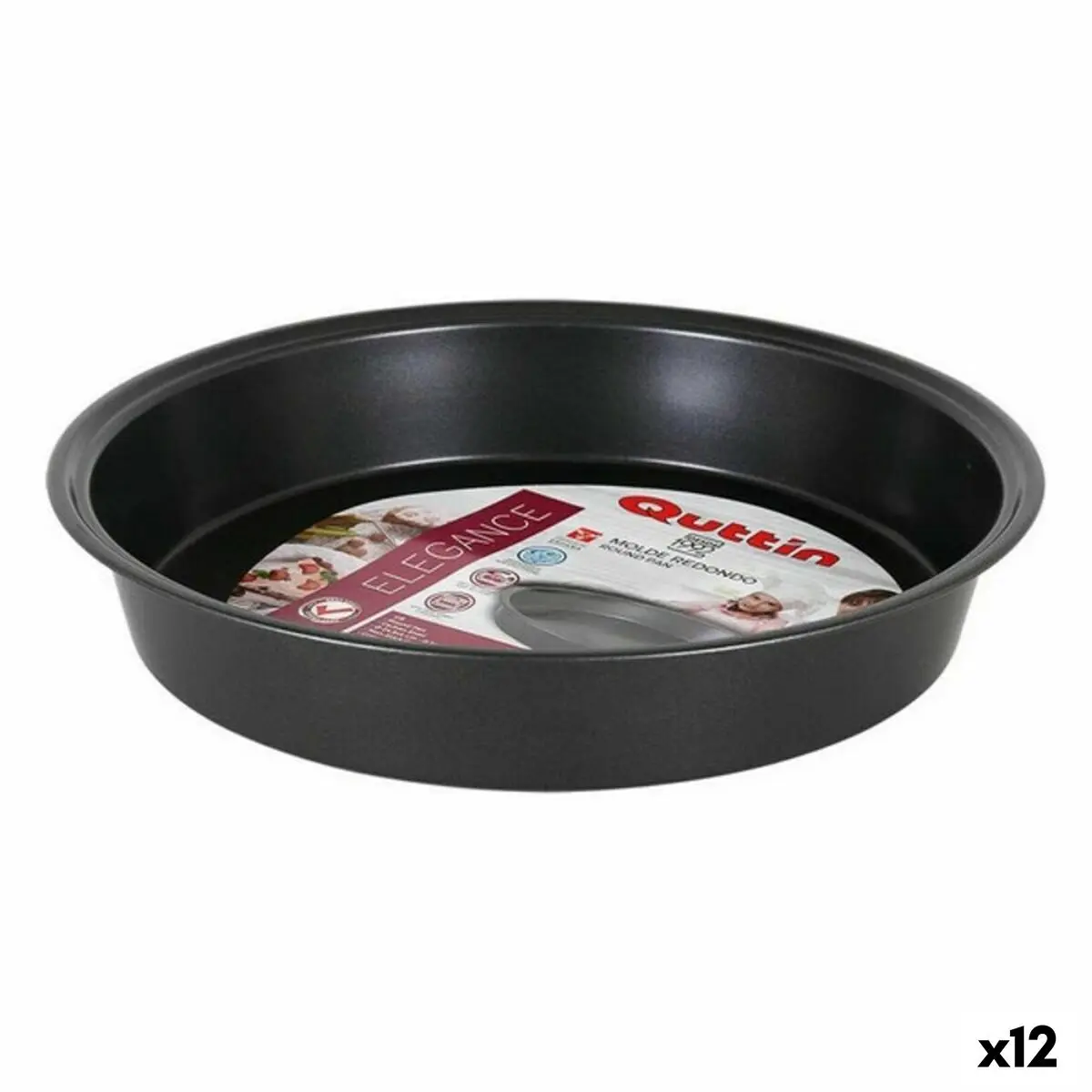 Stampo per Torte Quttin Elegance (Ø 24,5 cm) 12 Unità