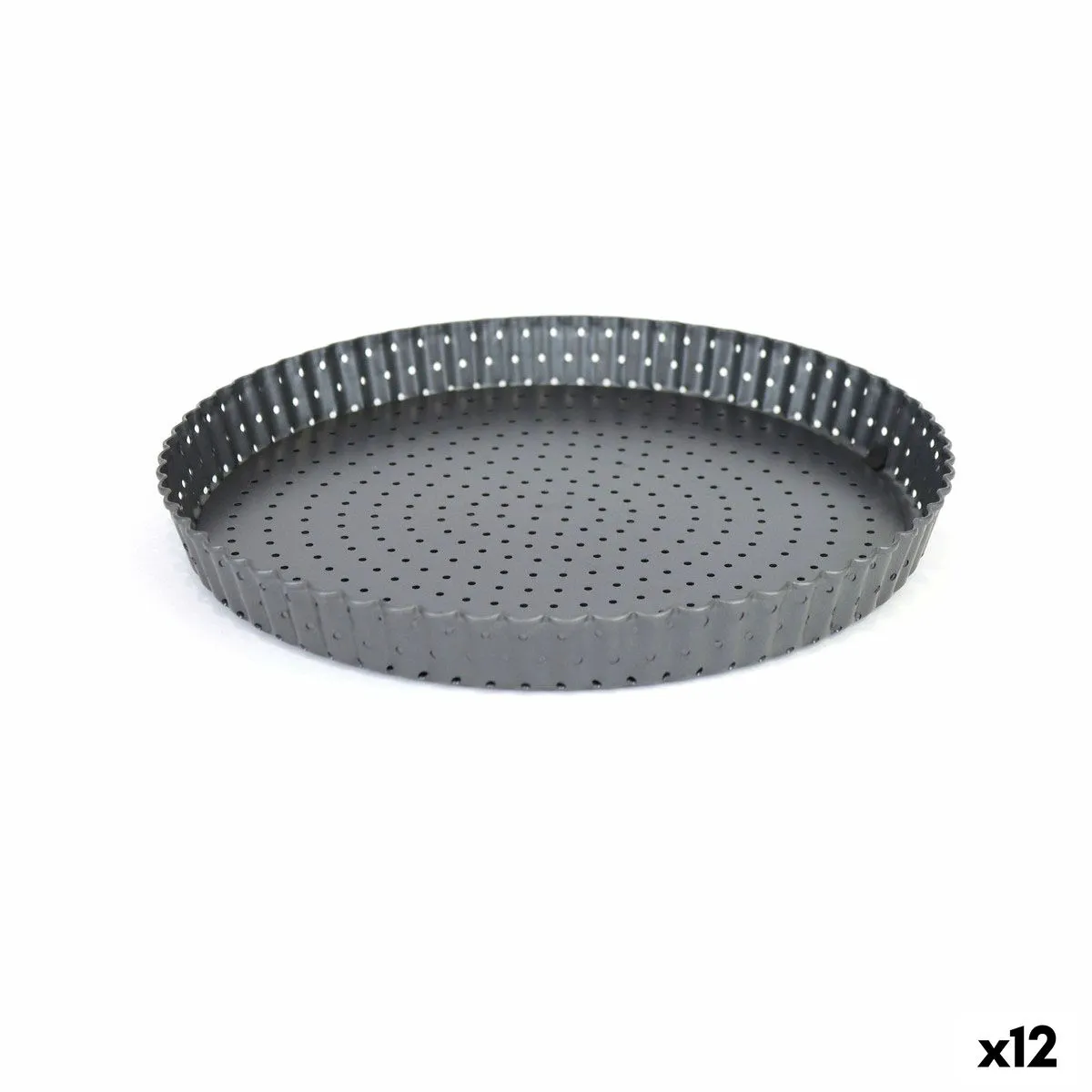 Stampo per Torte Quttin Perforato Smontabile 24 x 3 cm (12 Unità)