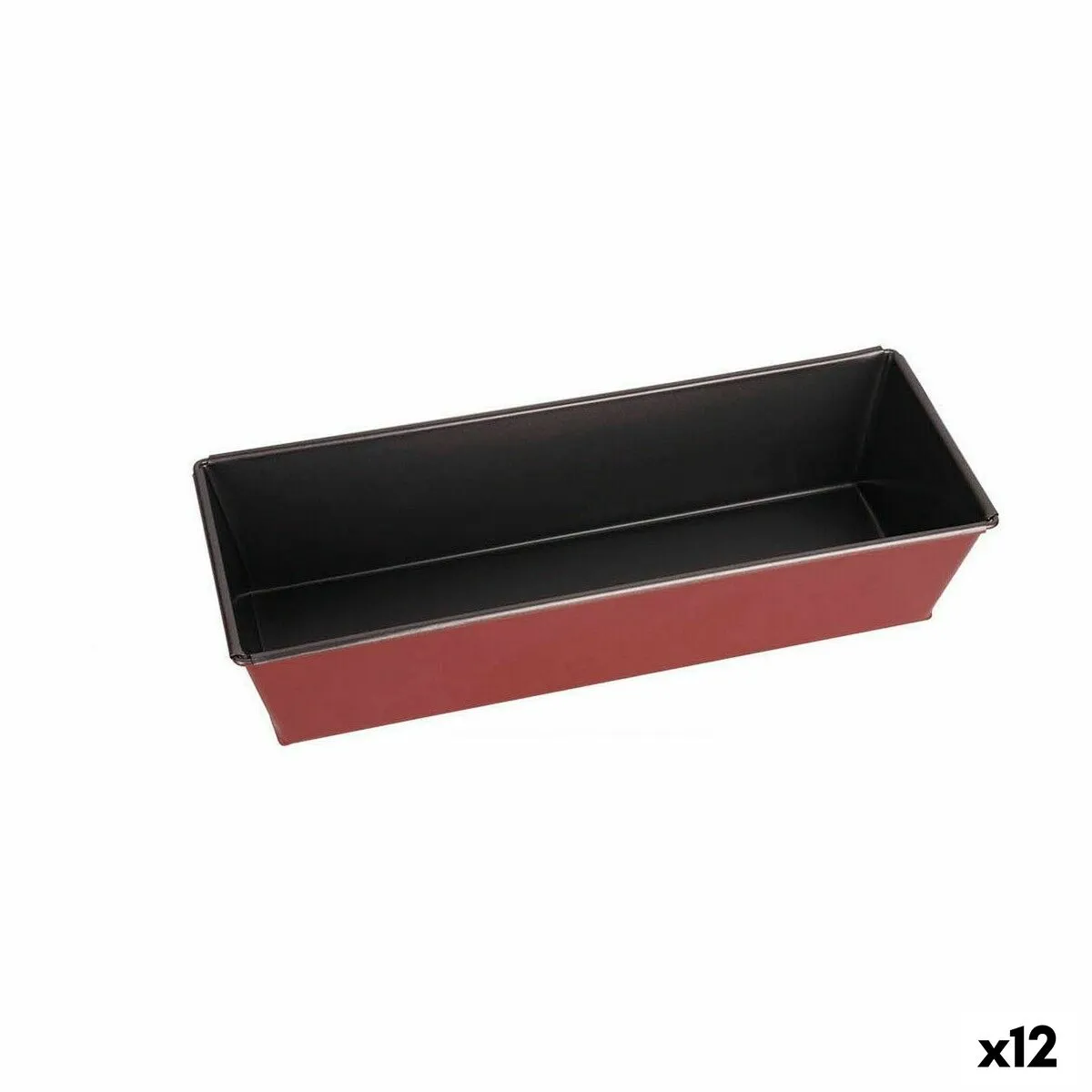 Stampo da Forno Quttin Cherry Acciaio al carbonio 31 x 11 x 7 cm (12 Unità)