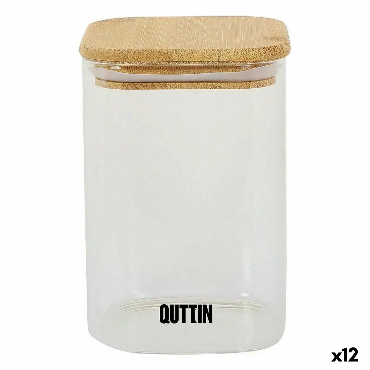 Vaso Quttin Bambù Quadrato 1,2 L (12 Unità)