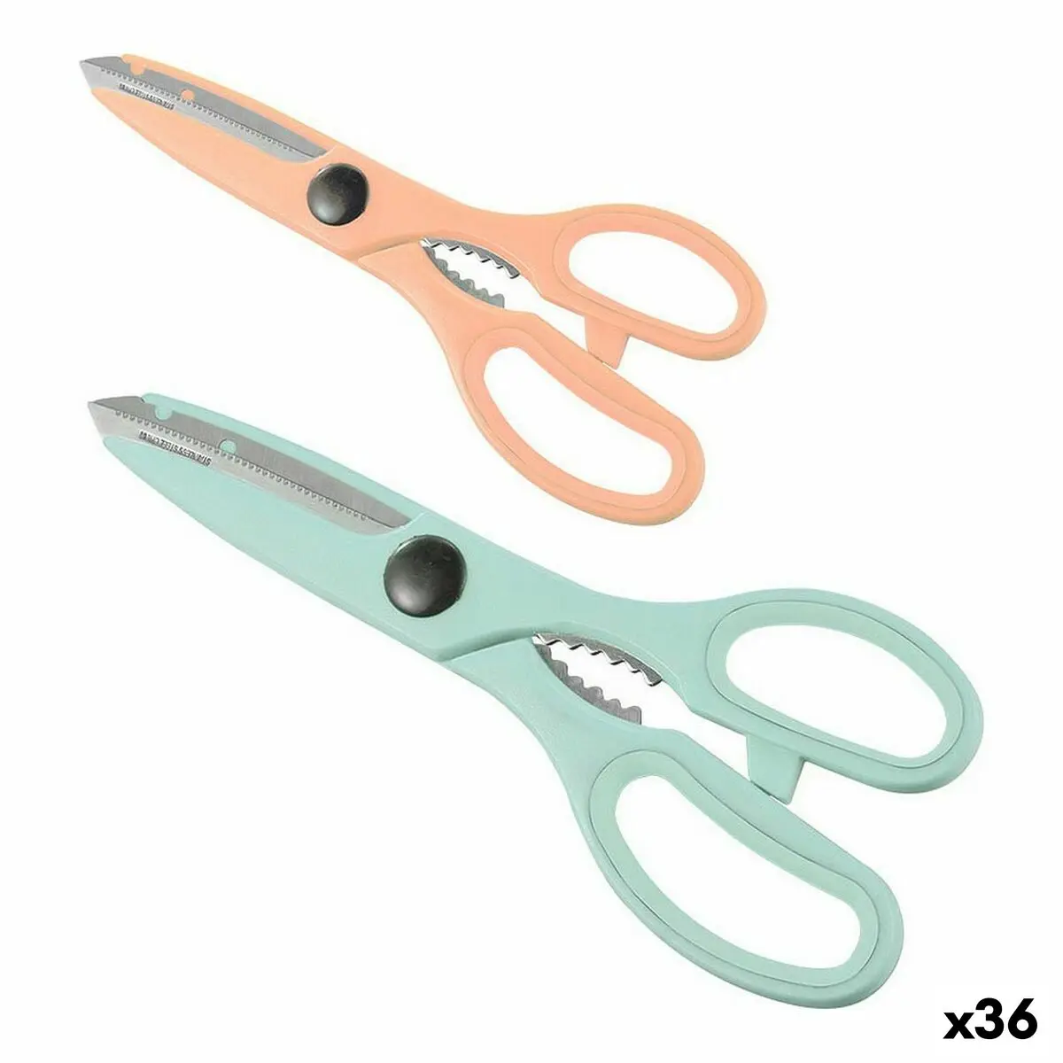 Forbicine Cucina 21 x 7,5 cm (36 Unità)