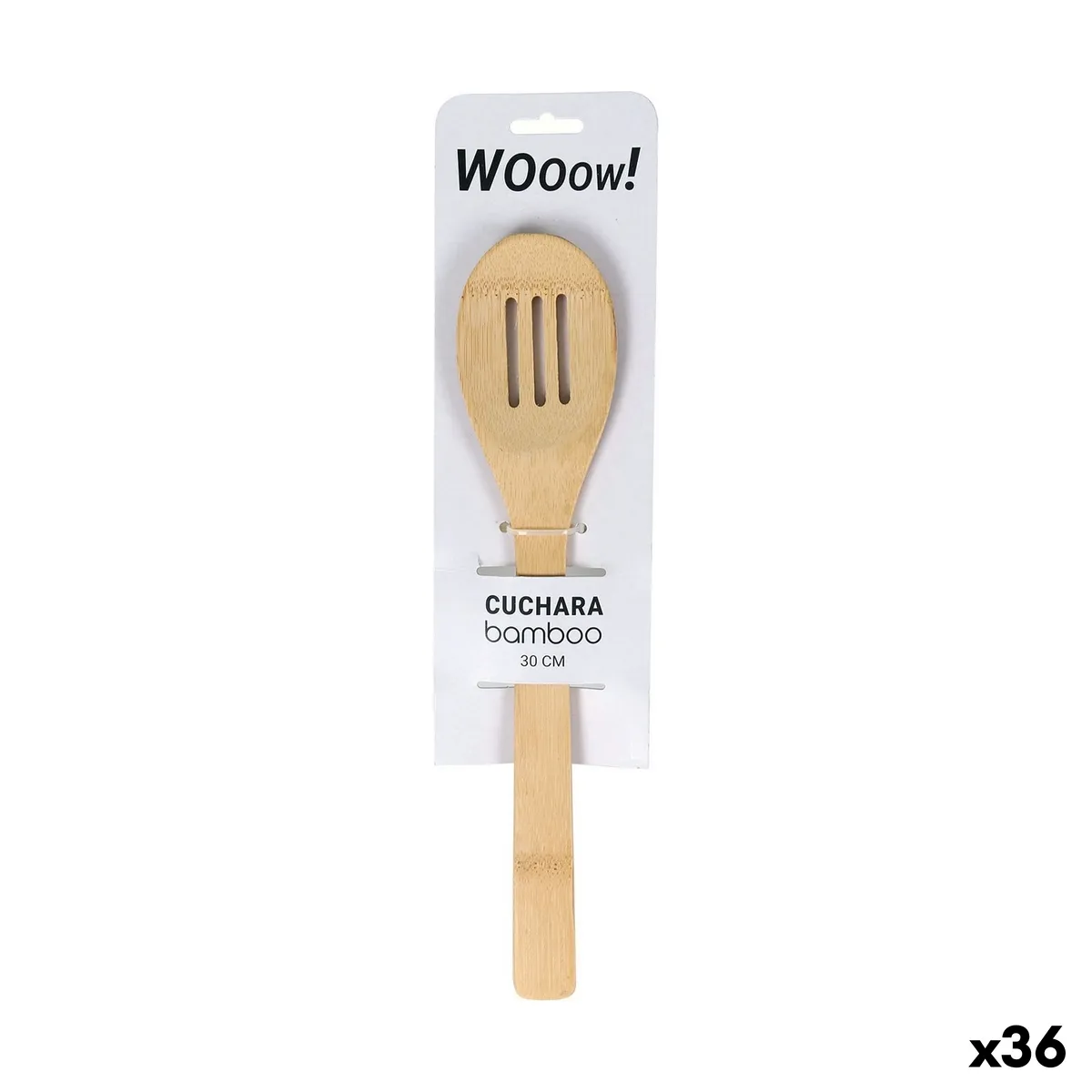 Paletta da Cucina Bambù 30 x 6,2 x 0,8 cm (36 Unità)