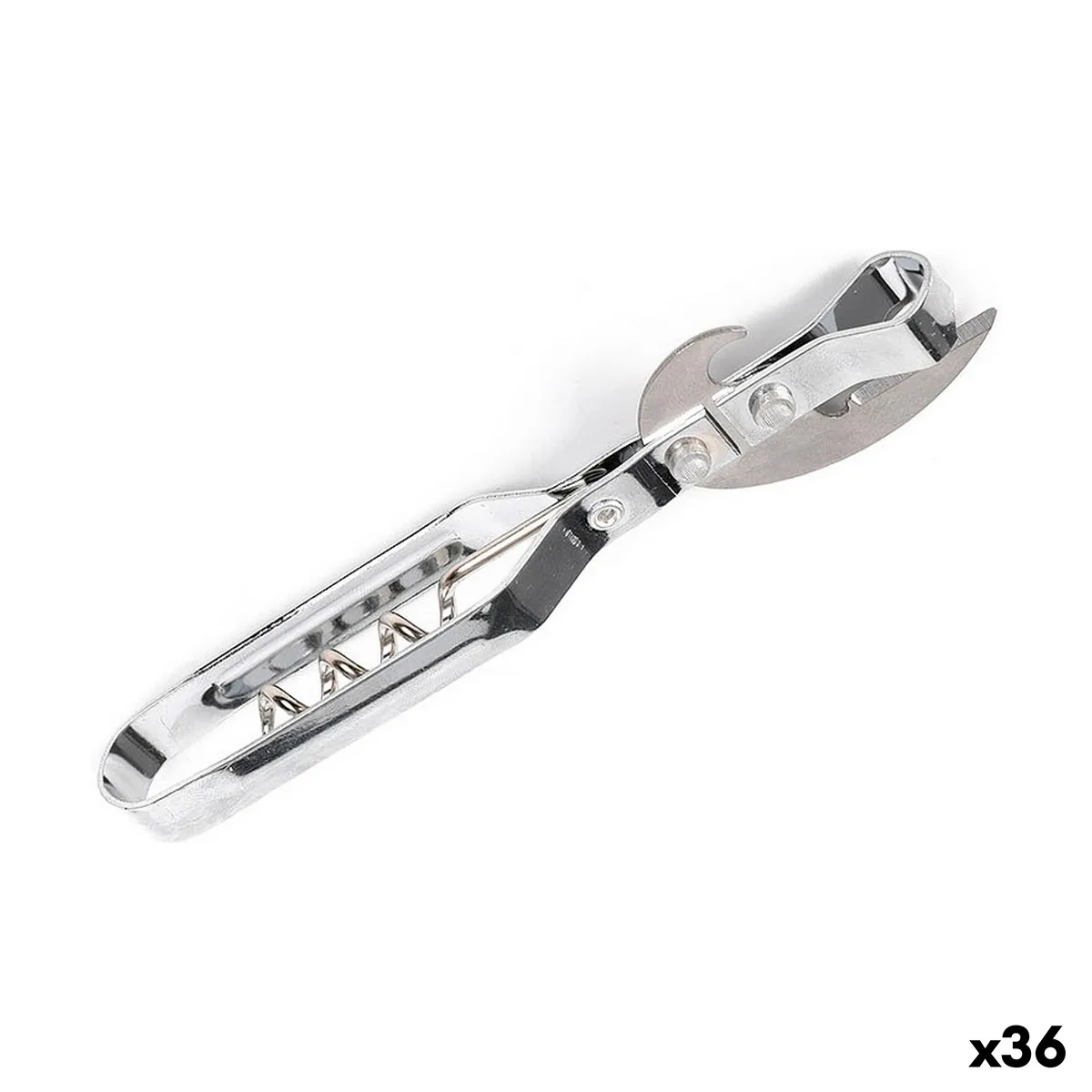 Apribottiglie Cavatappi Apriscatole 14 x 3,5 cm (36 Unità)