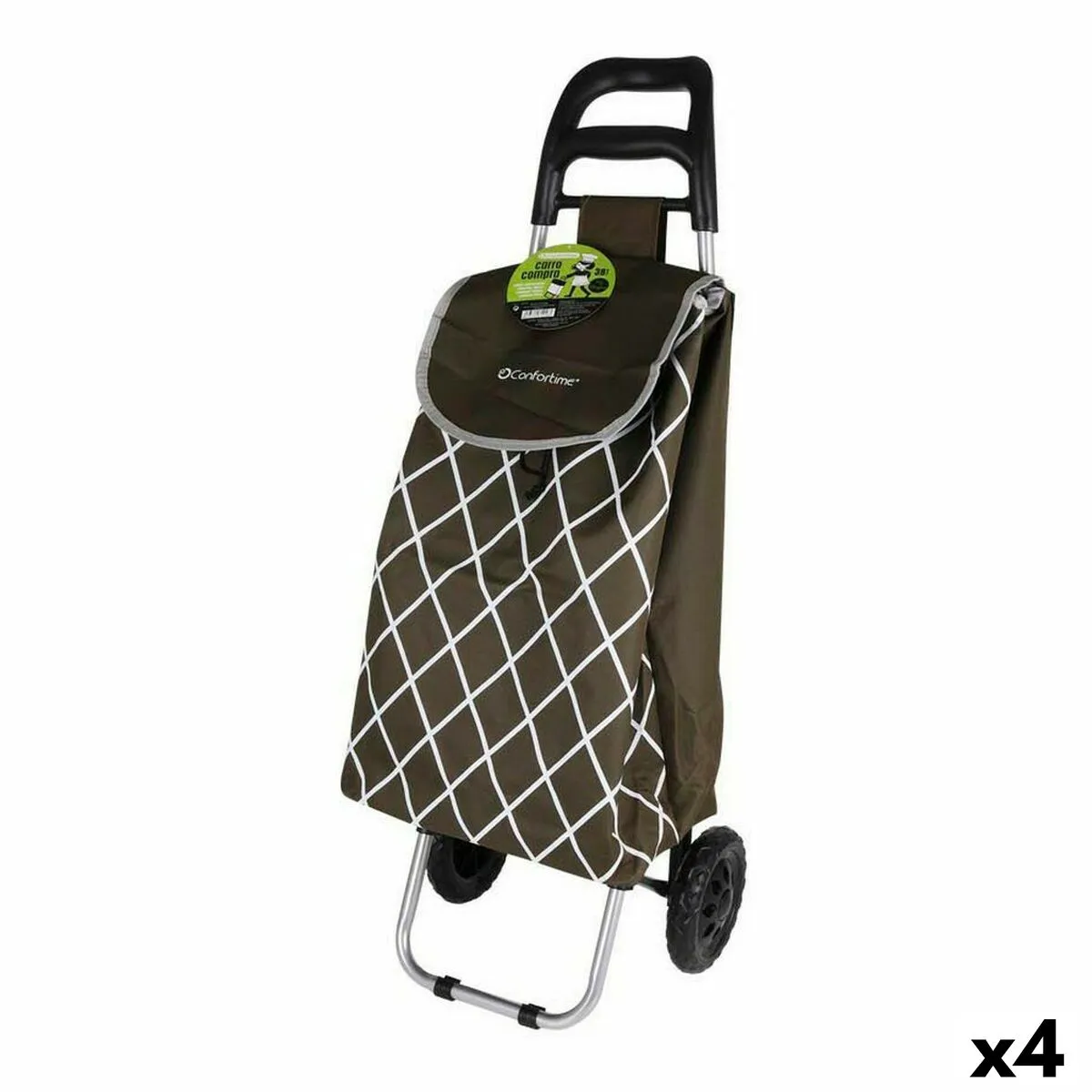 Carrello Confortime Squar 95 x 35 x 30 cm (4 Unità)