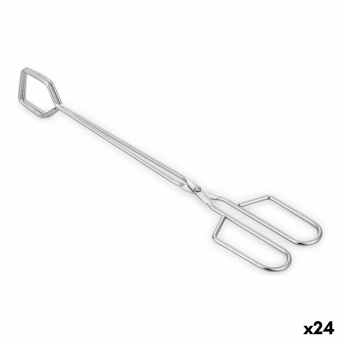 Pinze per Barbecue Privilege Cromato Argentato 30 cm