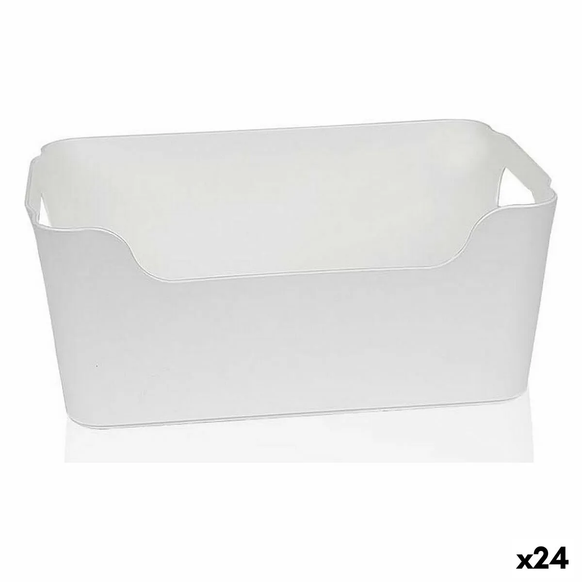 Scatola Multiuso Dem Bianco 19 x 14 x 8 cm (24 Unità)