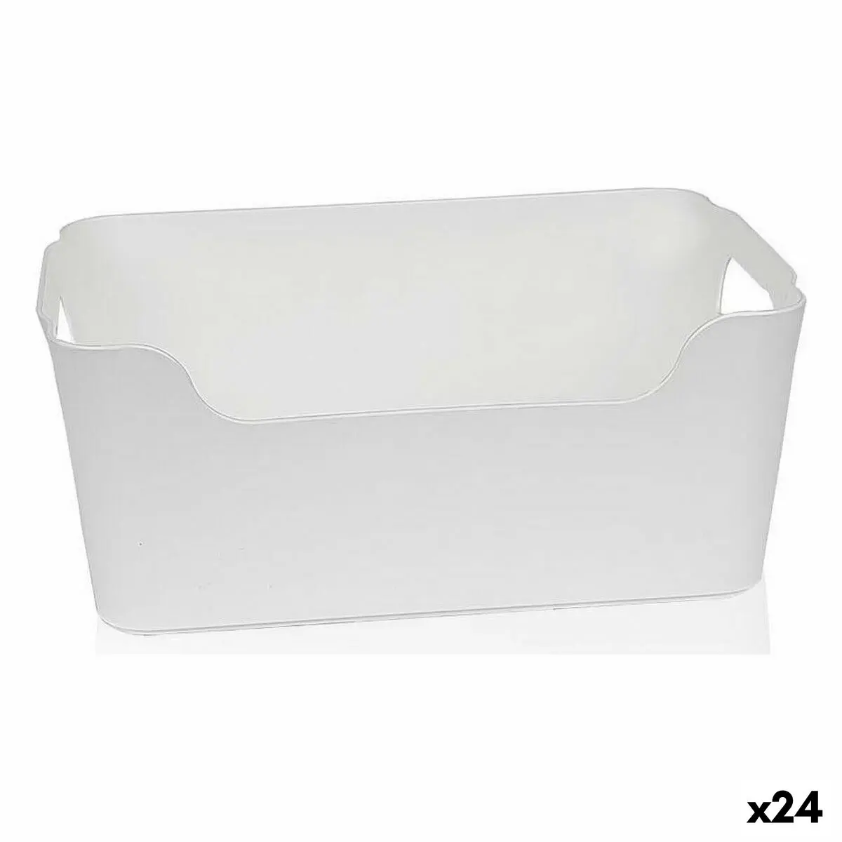 Scatola Multiuso Dem Bianco 25 x 17 x 10 cm (24 Unità)