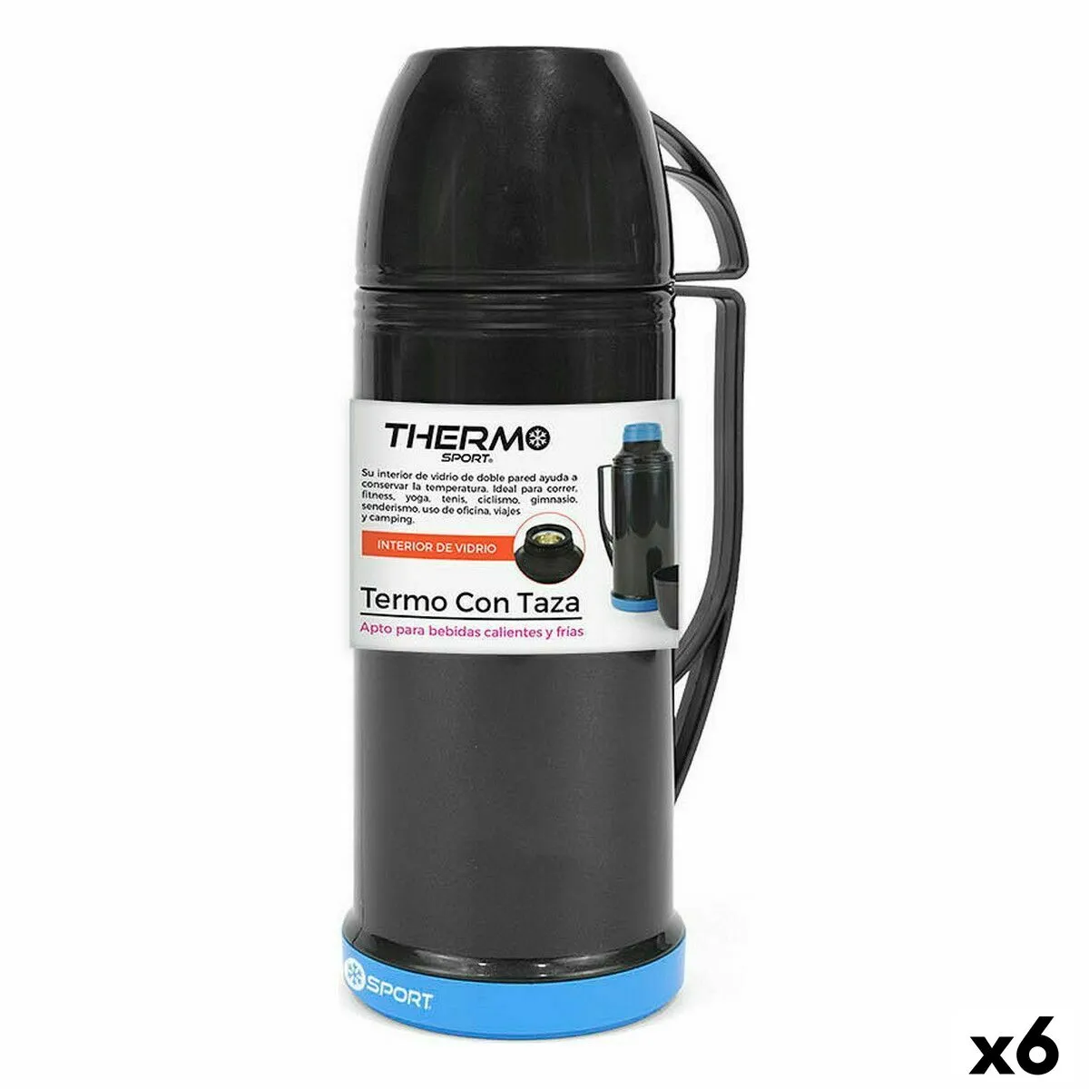 Thermos da Viaggio ThermoSport (6 Unità)