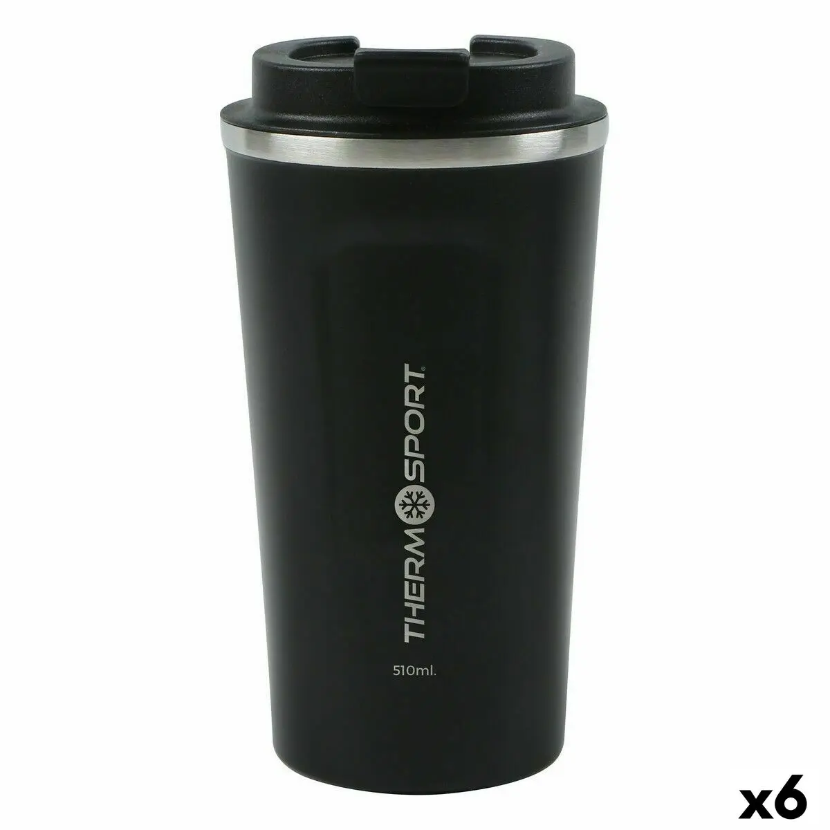 Tazza Thermos con Coperchio ThermoSport 510 ml (6 Unità)