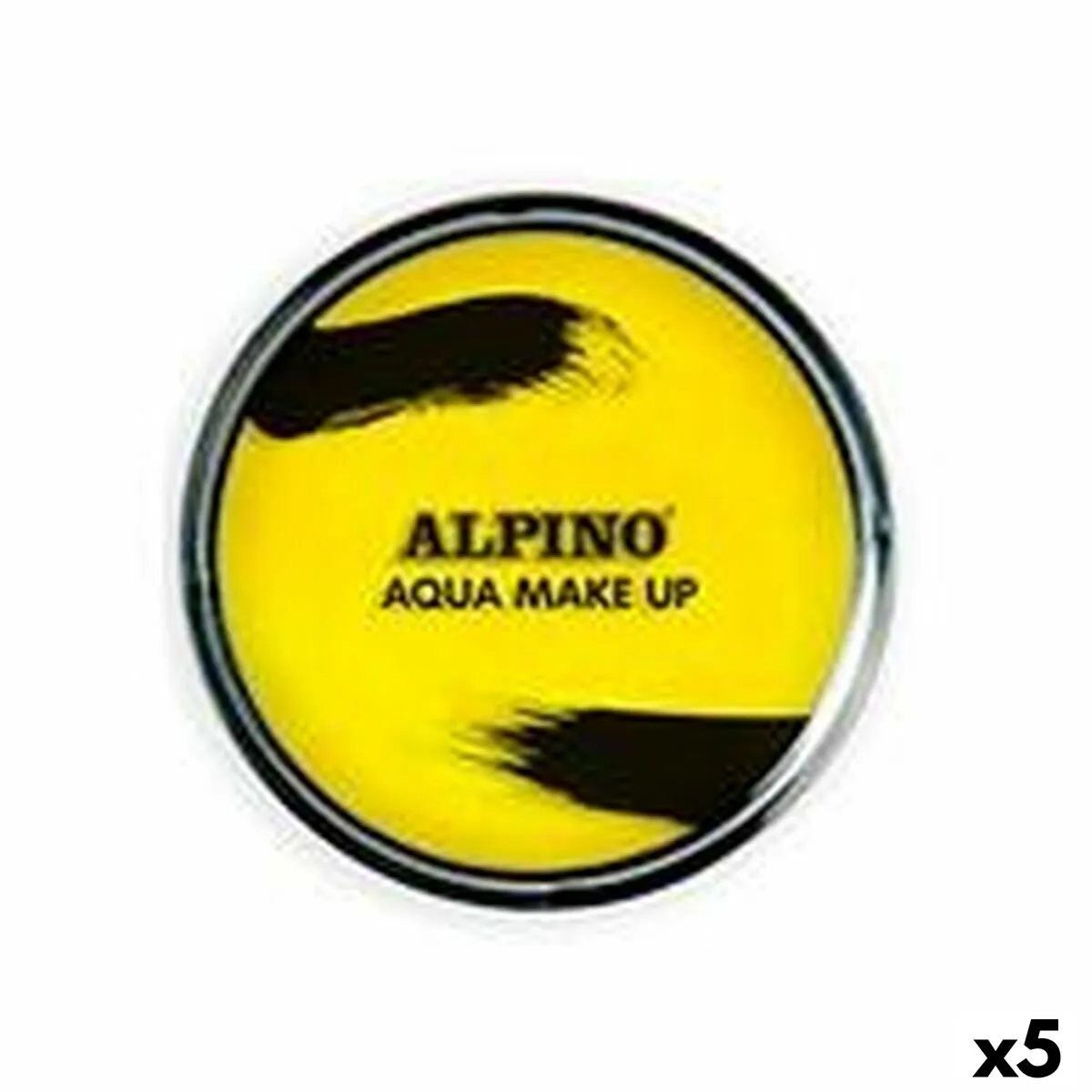 Trucco in Polvere Alpino Ad acqua 14 g Giallo (5 Unità)