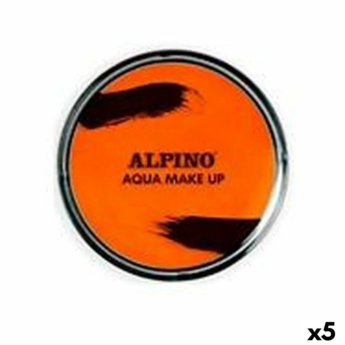 Trucco in Polvere Alpino Ad acqua 14 g Arancio (5 Unità)