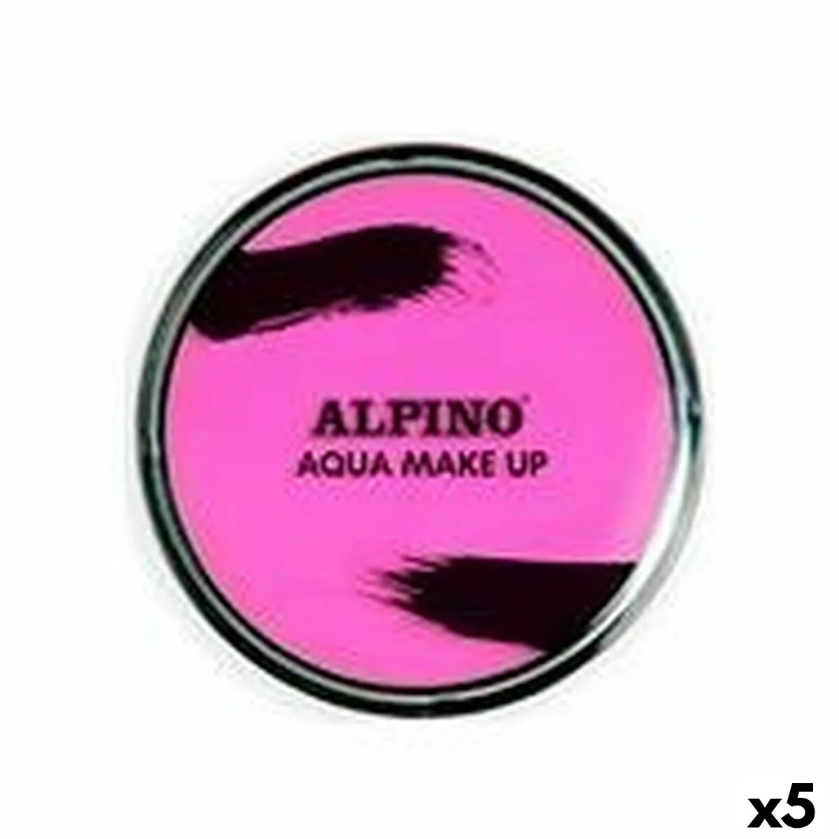 Trucco in Polvere Alpino Ad acqua 14 g Rosa (5 Unità)