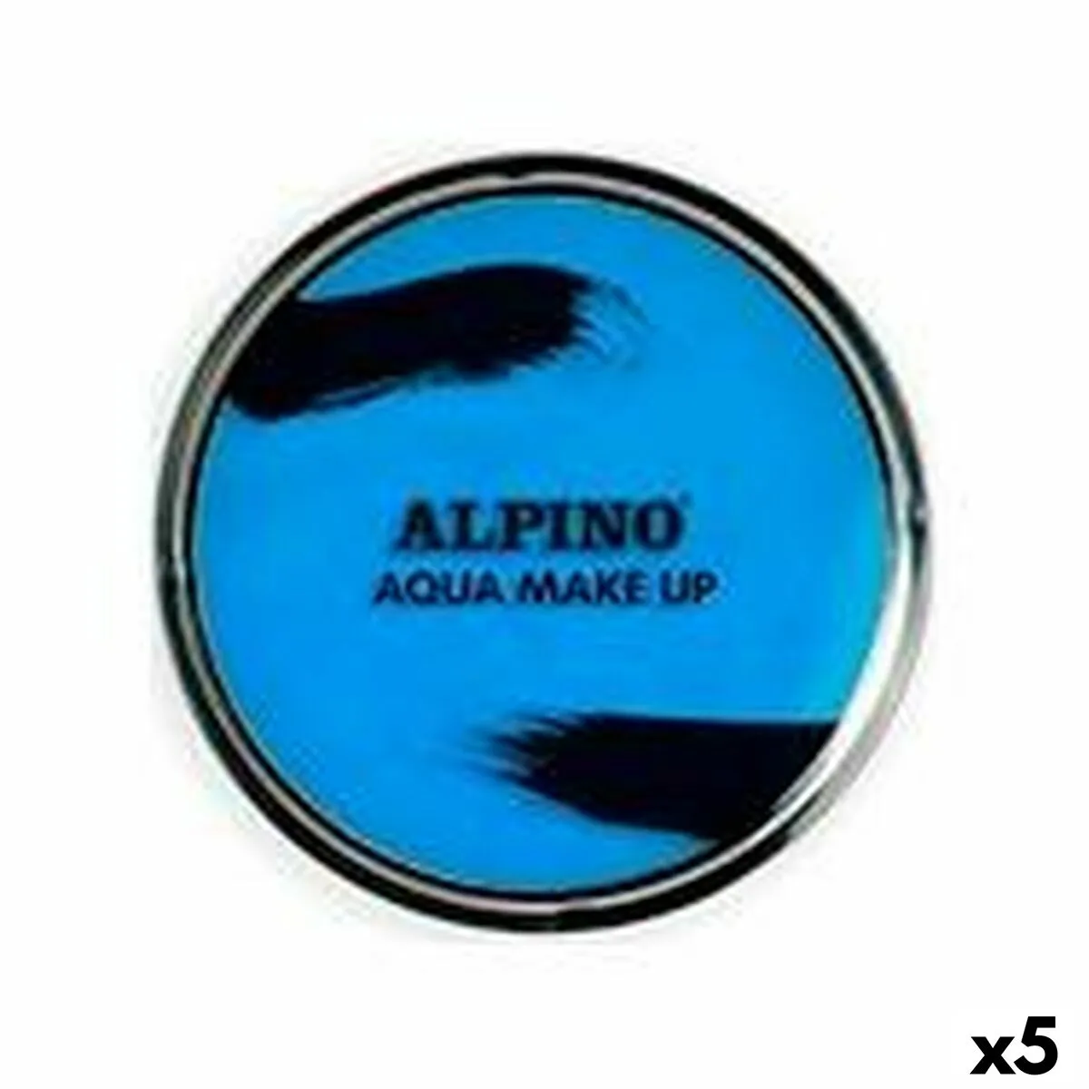 Trucco in Polvere Alpino Ad acqua 14 g Azzurro (5 Unità)