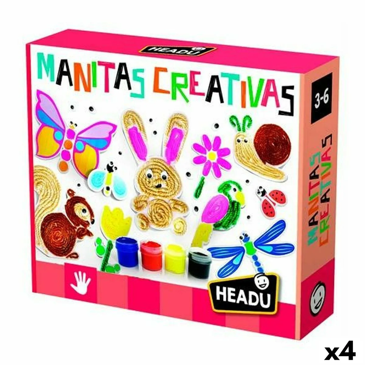 Gioco Educativo HEADU HANDMADE CREATIONS (4 Unità)