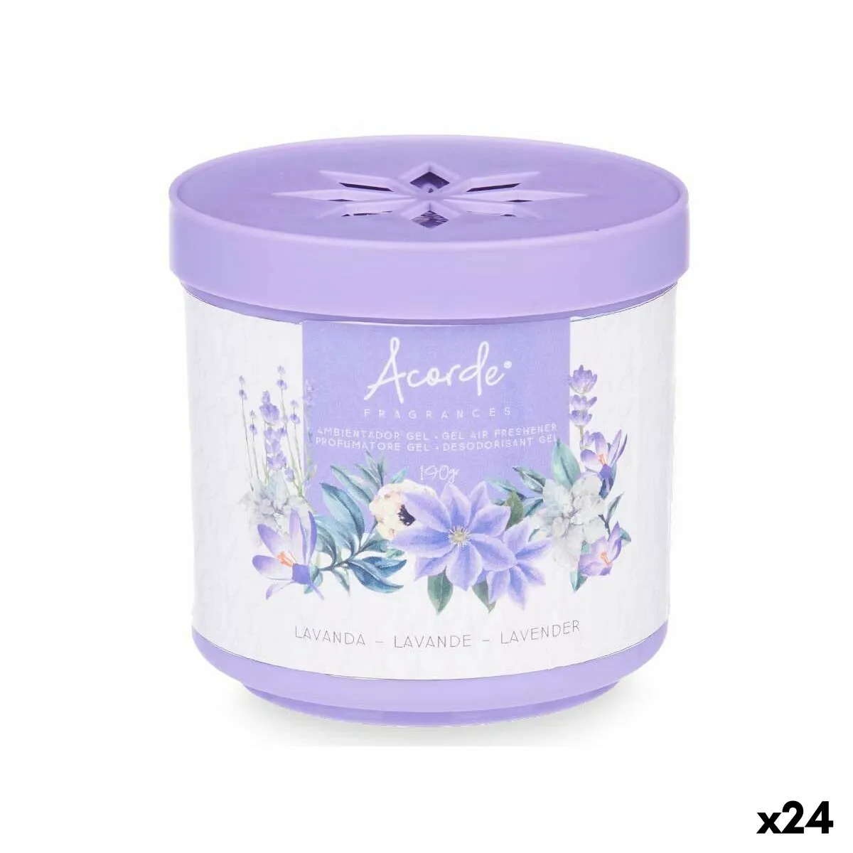 Deodorante per Ambienti Lavanda 190 g (24 Unità)