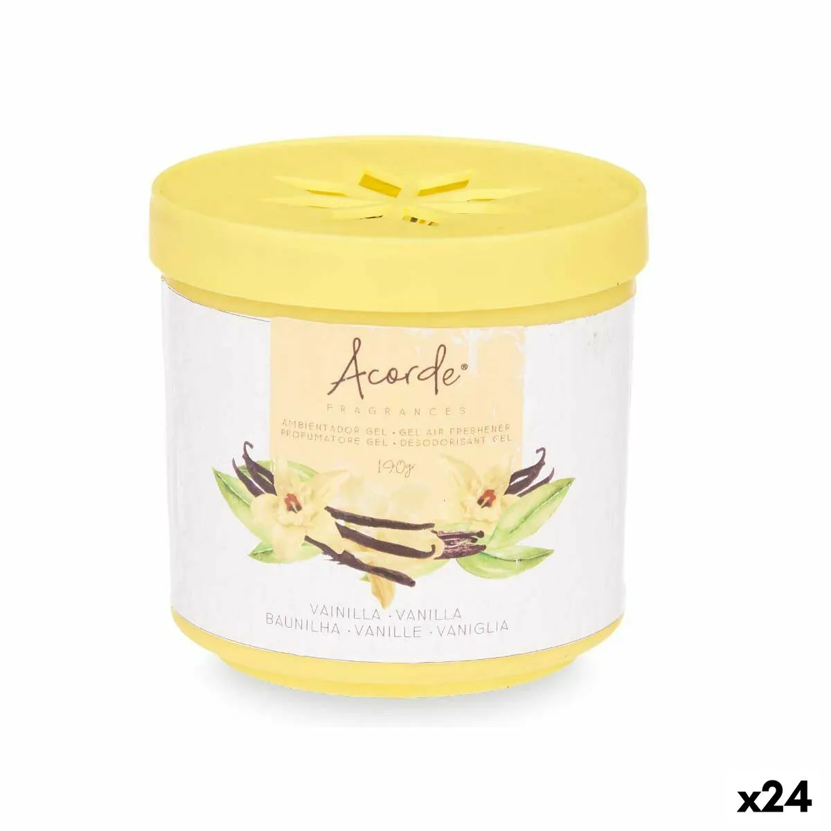 Deodorante per Ambienti Vaniglia 190 g (24 Unità)