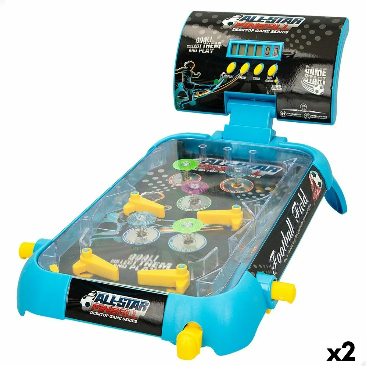 Gioco da Tavolo Colorbaby Pinball (2 Unità)