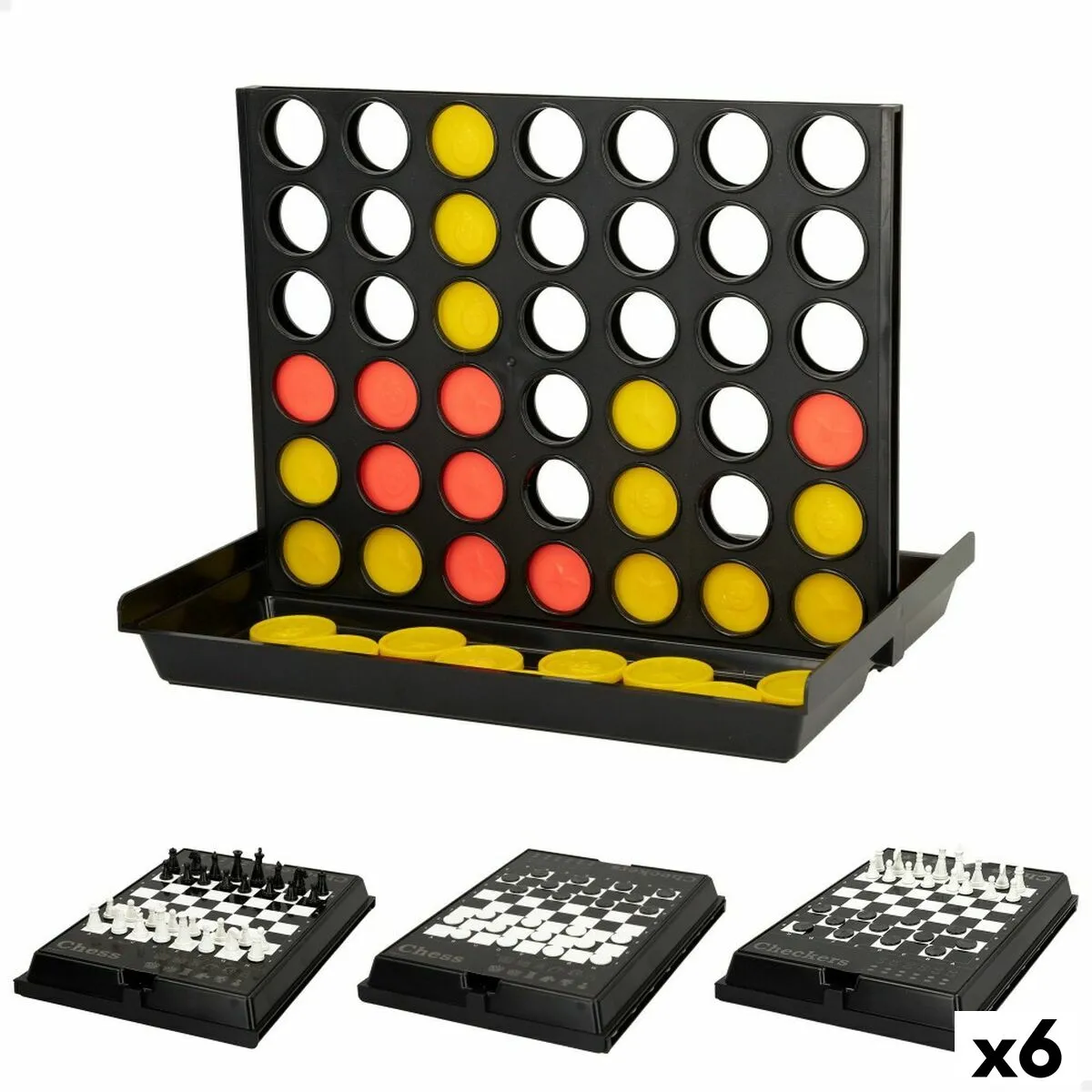 Set da 4 giochi Colorbaby (6 Unità)