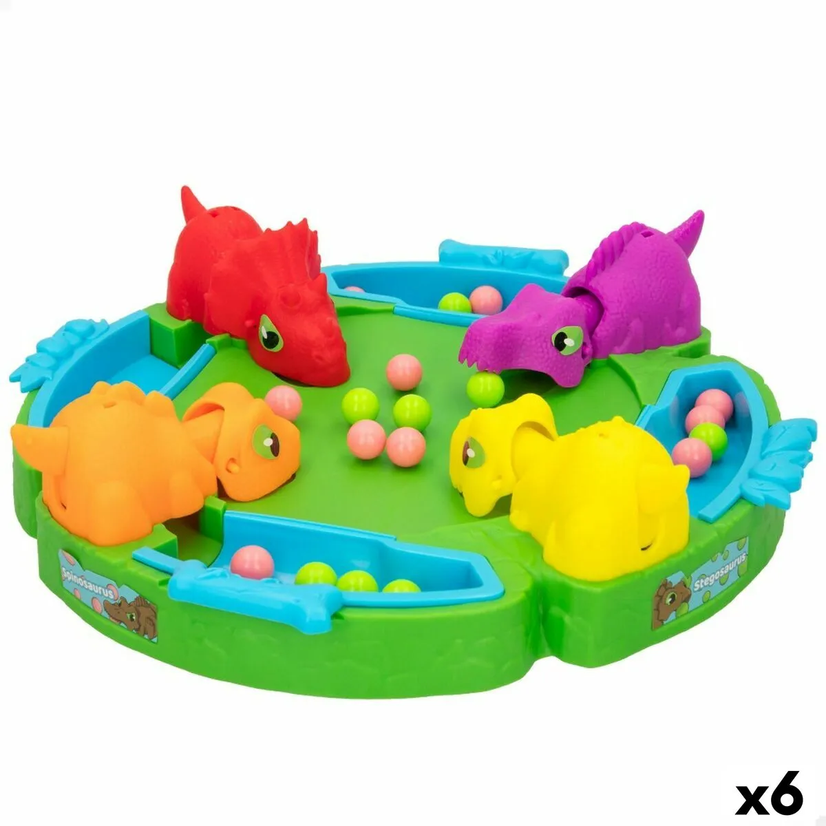 Gioco da Tavolo Colorbaby Dinosauro (6 Unità)