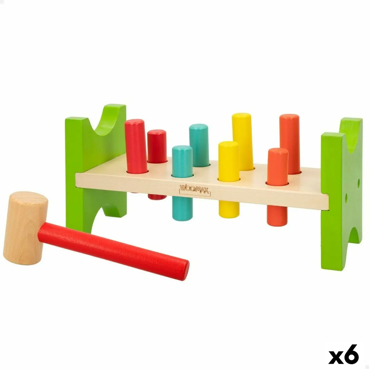 Gioco di abilità Woomax 10 Pezzi 26 x 12 x 9 cm (6 Unità)