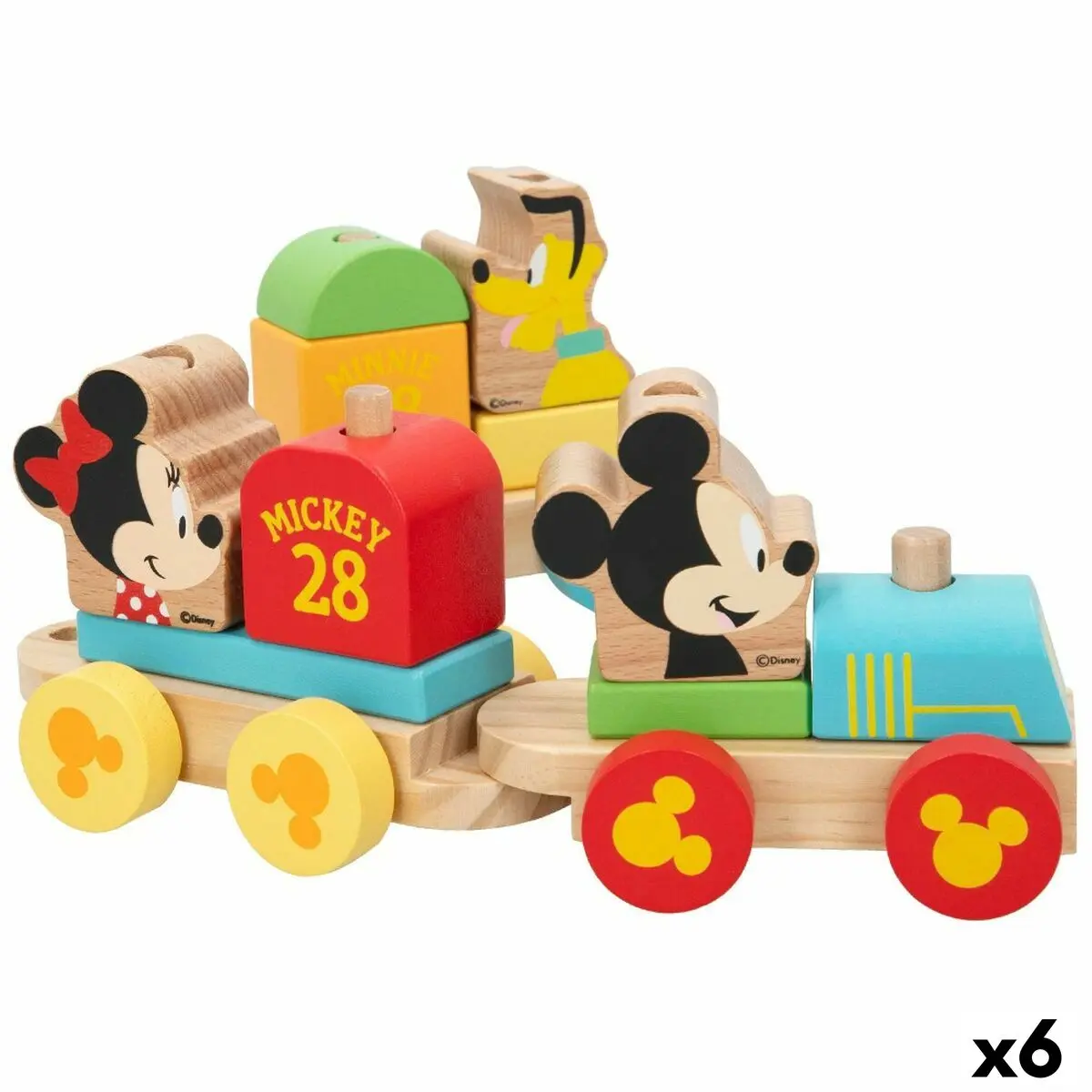 Treno Disney 14 Parti (6 Unità)