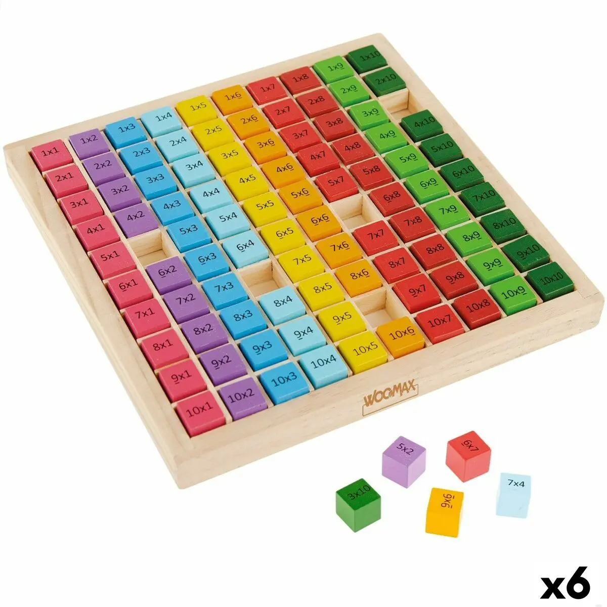 Gioco di abilità Woomax 101 Pezzi 19 x 2 x 19 cm (6 Unità)