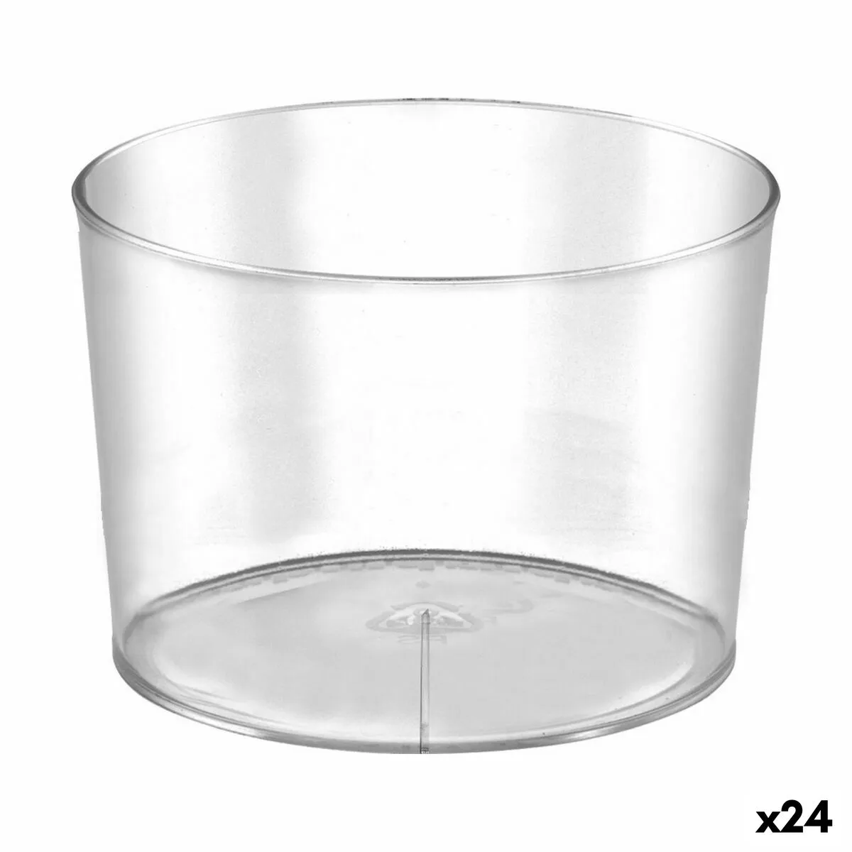 Set di bicchieri riutilizzabili Algon 230 ml Plastica 5 Pezzi (24 Unità)