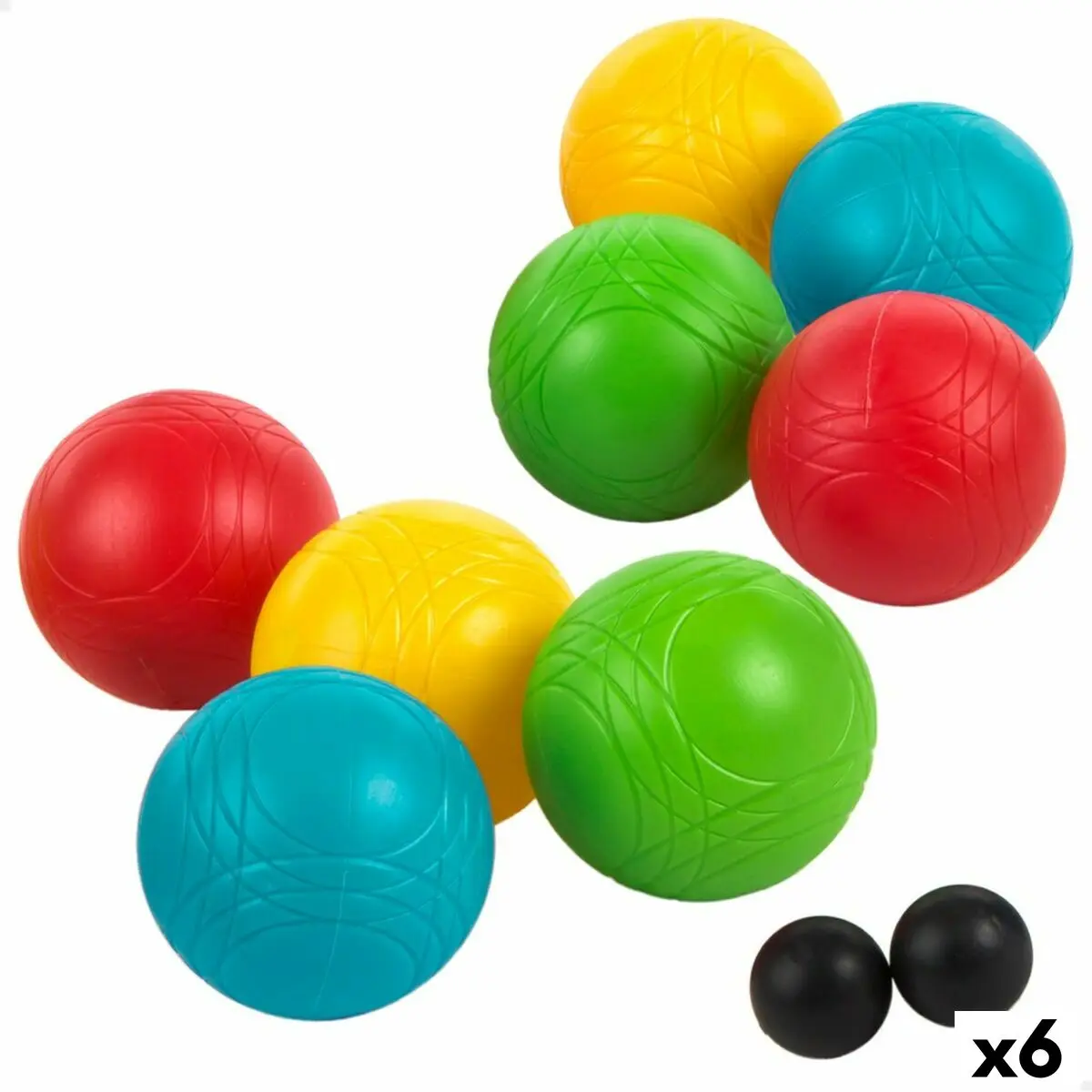 Gioco di Bocce Colorbaby 10 Pezzi 6 Unità