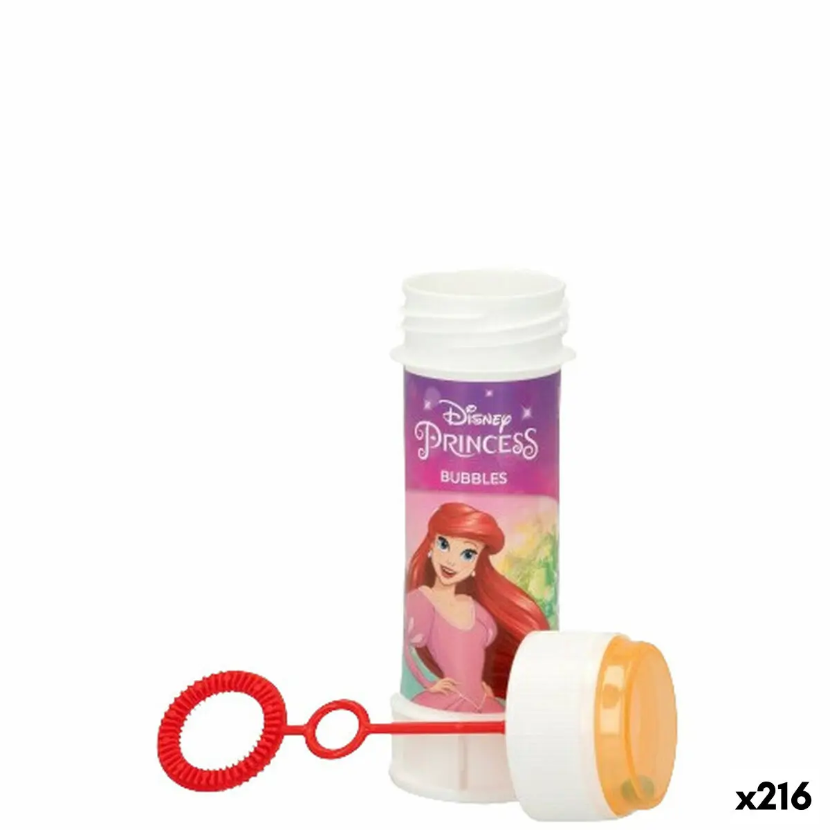 Bolle di Sapone Disney Princess 60 ml 3,8 x 11,5 x 3,8 cm (216 Unità)