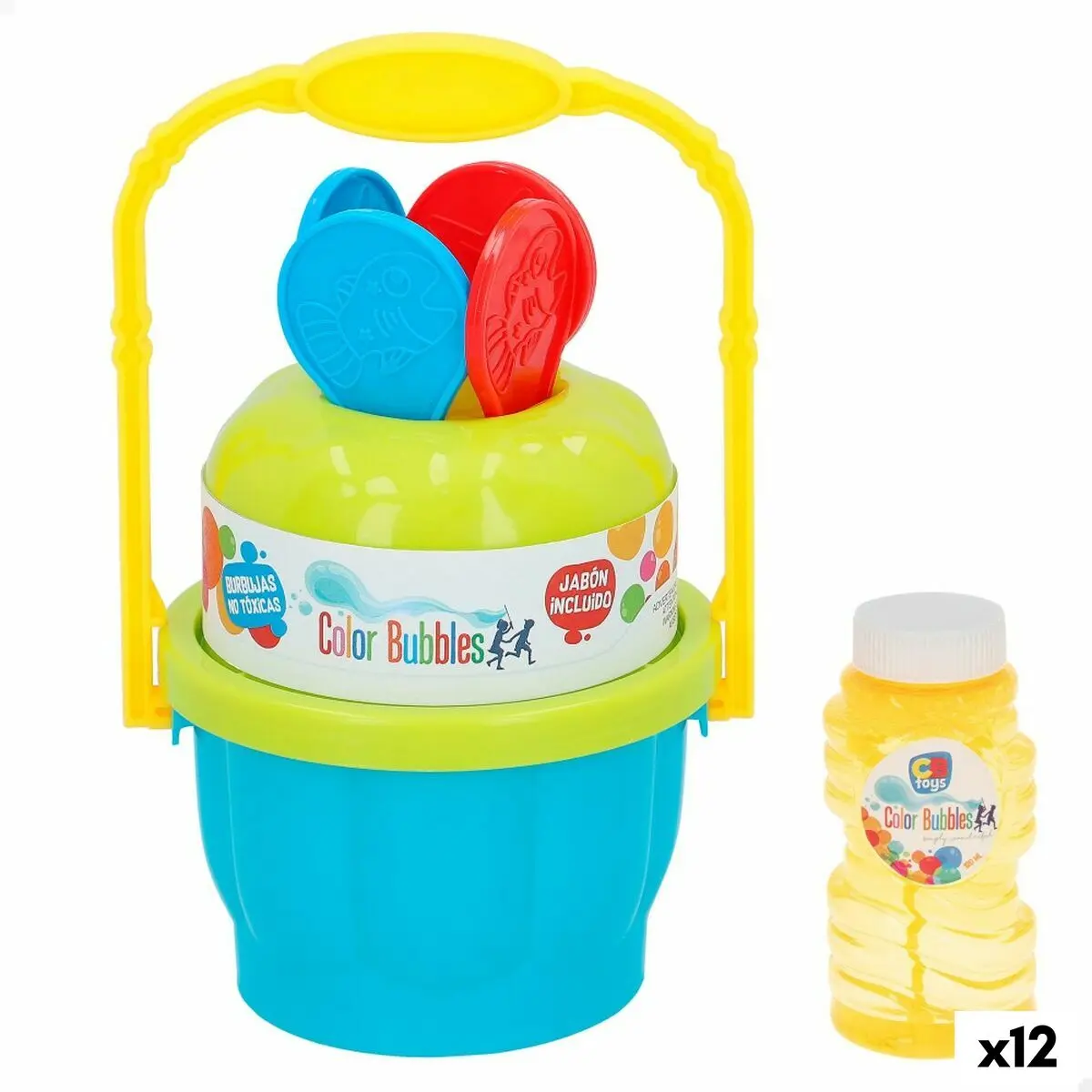 Gioco di Bolle di Sapone Colorbaby 120 ml 11,5 x 17,5 x 11,5 cm (12 Unità)