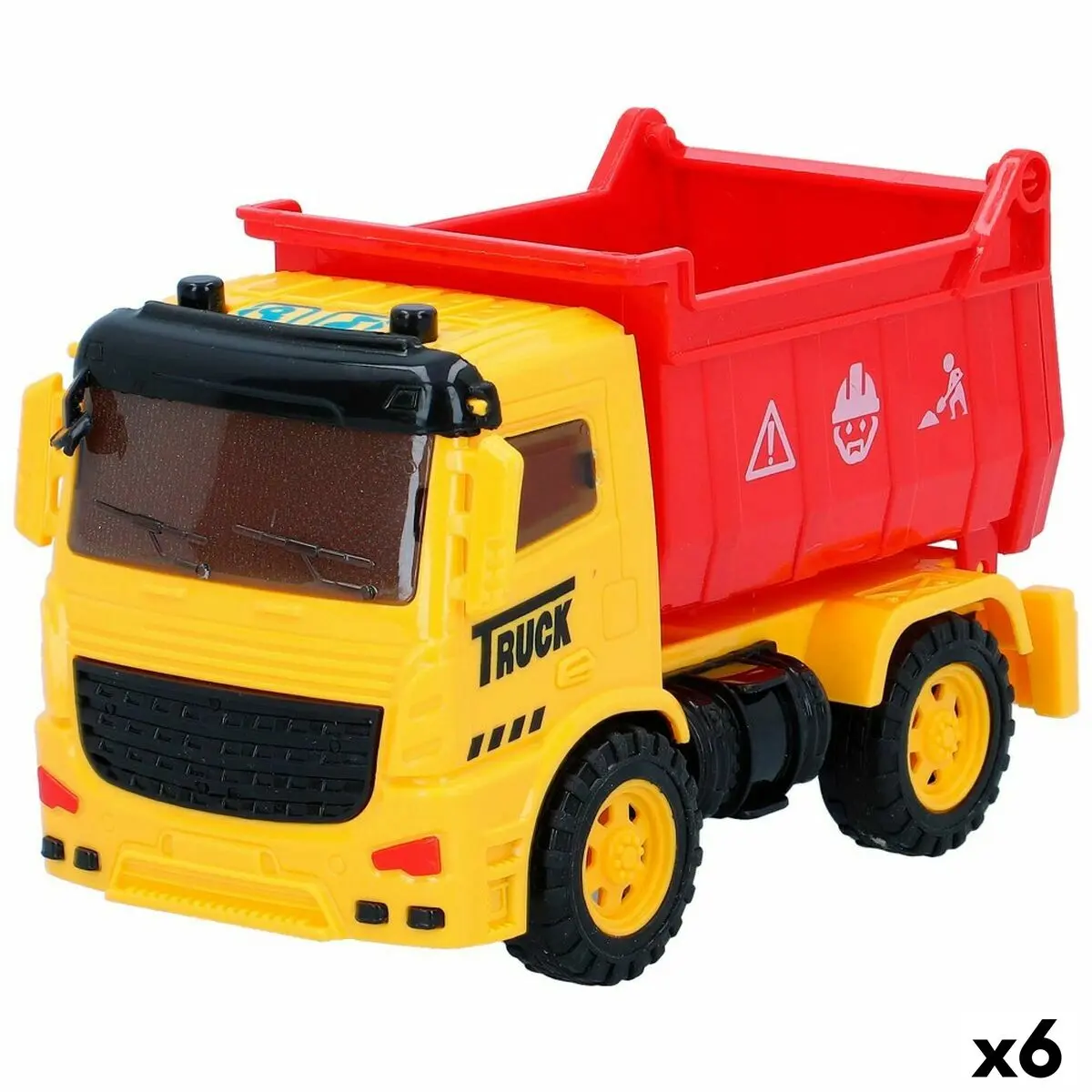 Camion per lavori pubblici Speed & Go 14,5 x 9 x 7,5 cm (6 Unità)