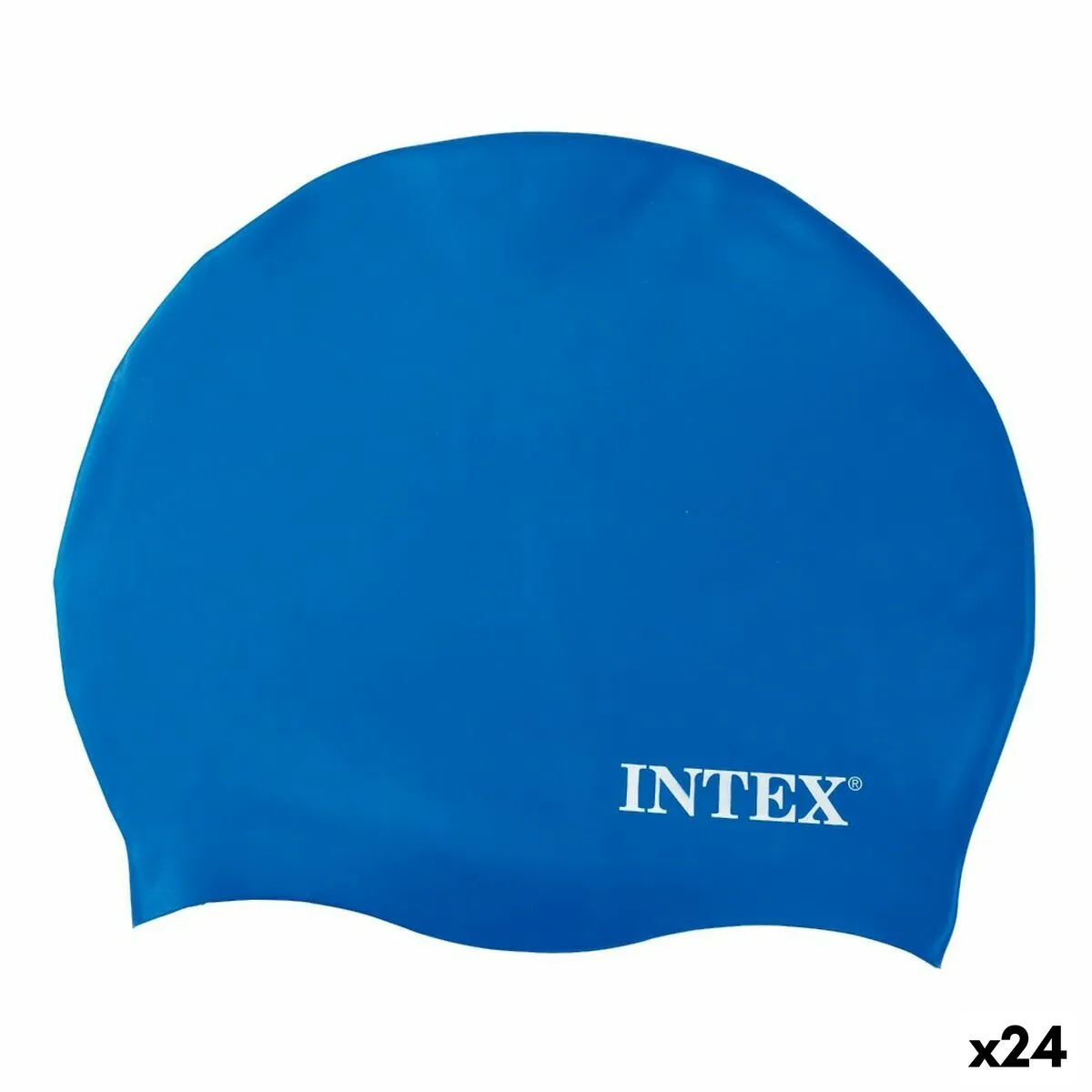 Cuffia da Nuoto Intex Taglia unica Silicone (24 Unità)