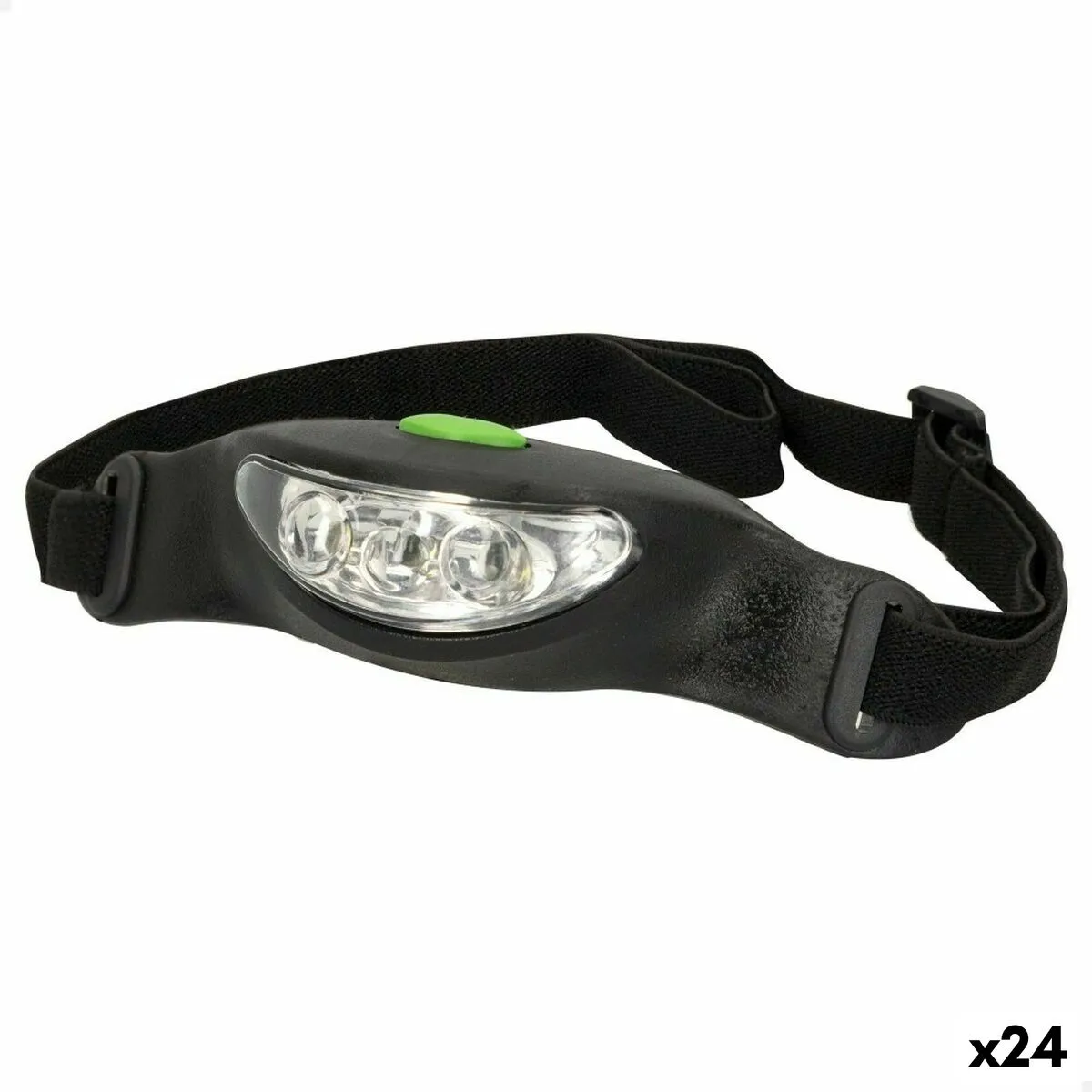 Torcia Frontale LED Aktive Nero (24 Unità)