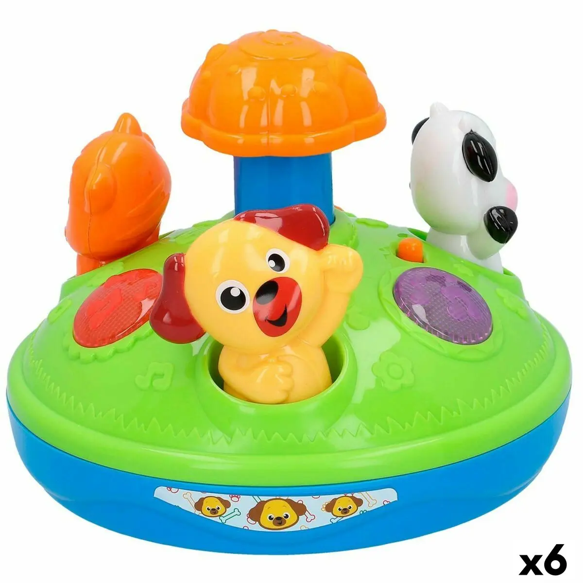 Giocattolo Interattivo per Bambini Winfun animali 18 x 15 x 18 cm (6 Unità)