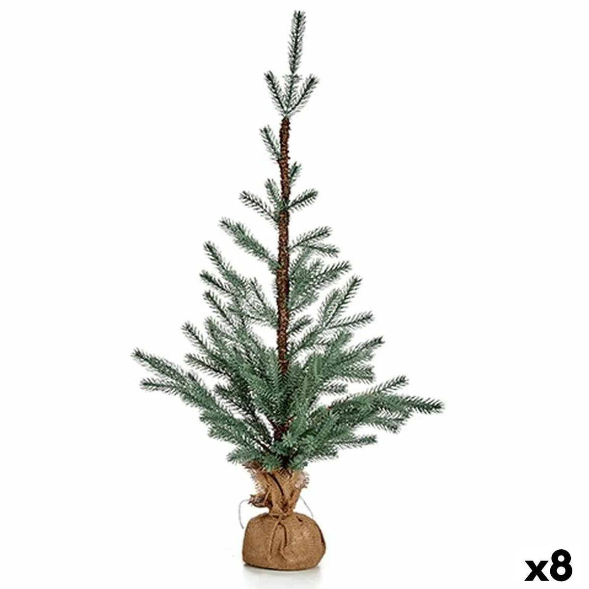 Albero di Natale Marrone Verde Plastica 25 x 93 x 60 cm (8 Unità)