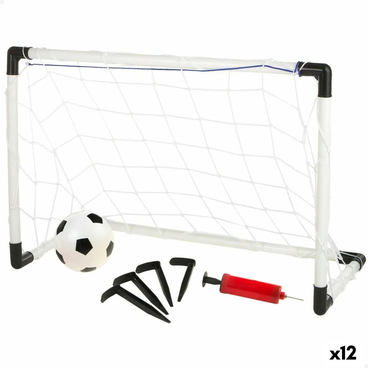 Rete da Calcio Colorbaby 61 x 40 x 29 cm (12 Unità)