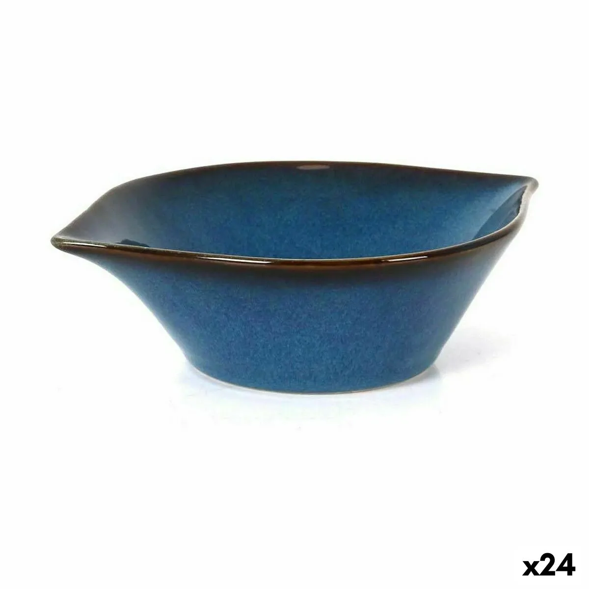 Ciotola La Mediterránea Pica-pica Azzurro 15 x 11,7 x 4,4 cm (24 Unità)