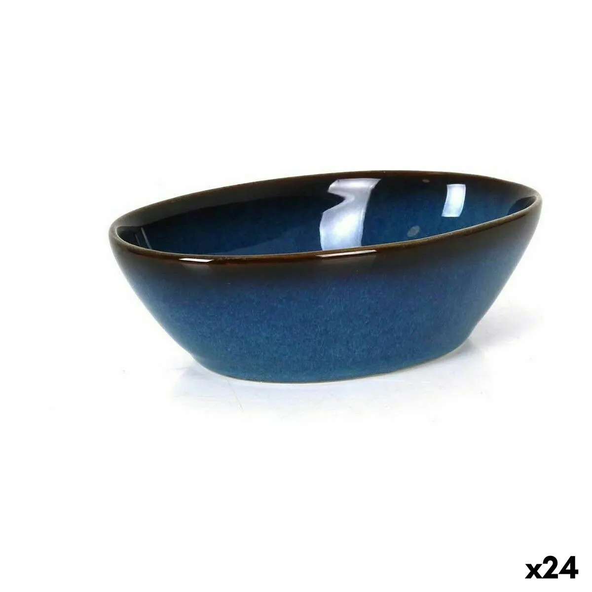 Ciotola La Mediterránea Pica-pica Azzurro 14,2 x 8,5 x 4,2 cm (24 Unità)