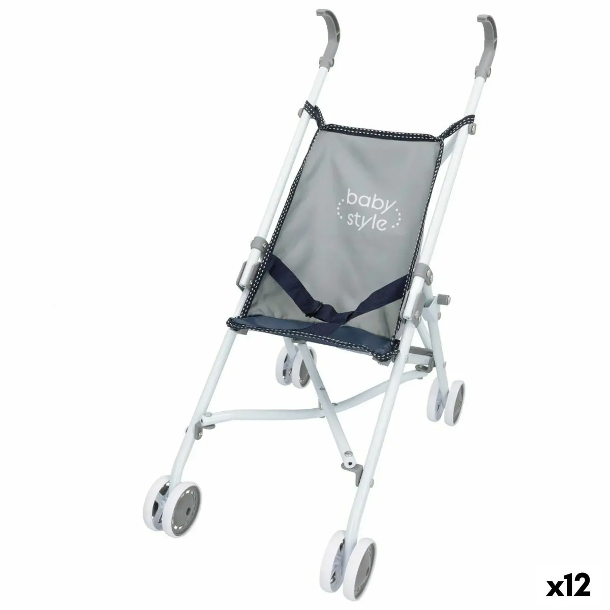 Seggiolina per Bambole Colorbaby Natural 27 x 56 x 53 cm 12 Unità