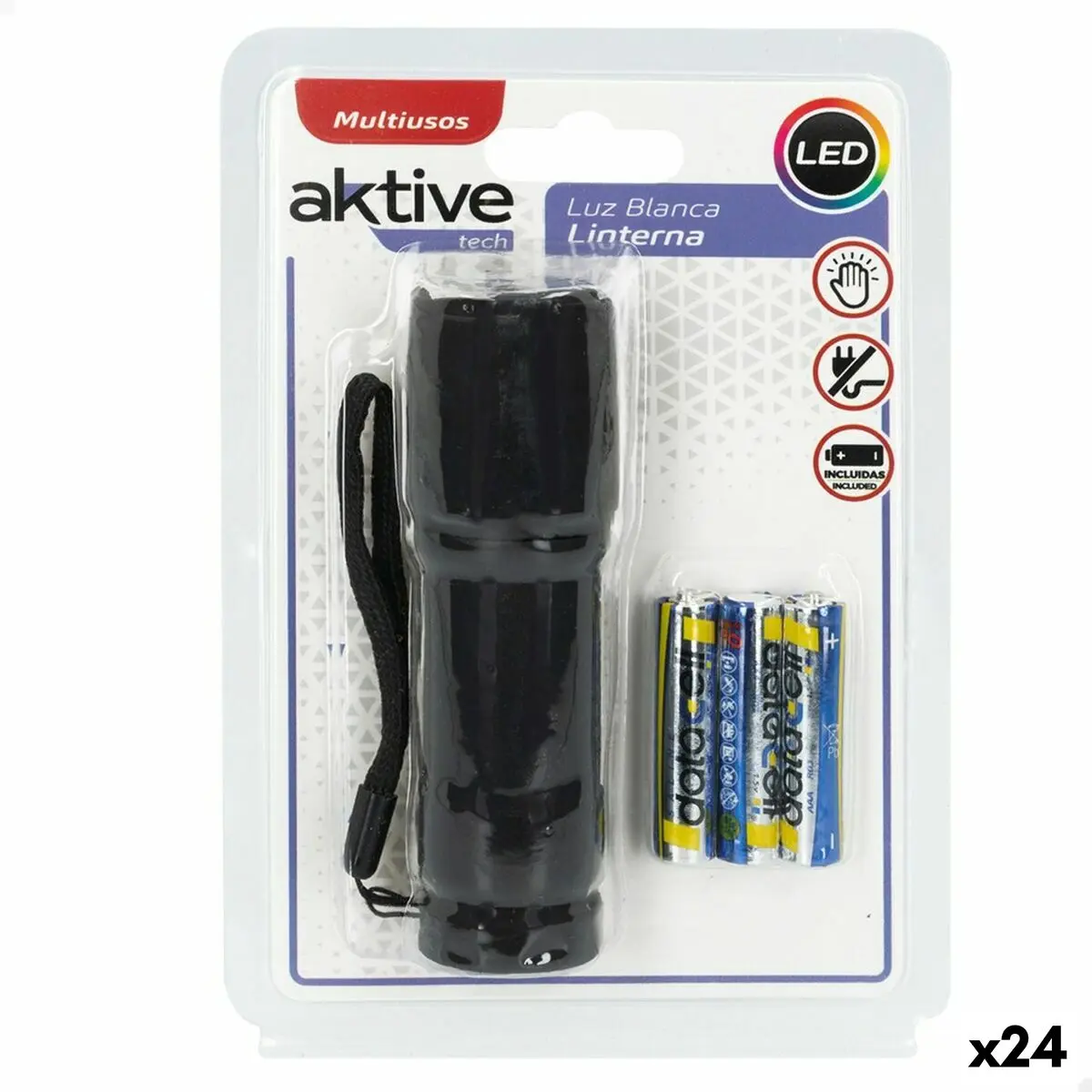 Torcia LED Aktive (24 Unità)