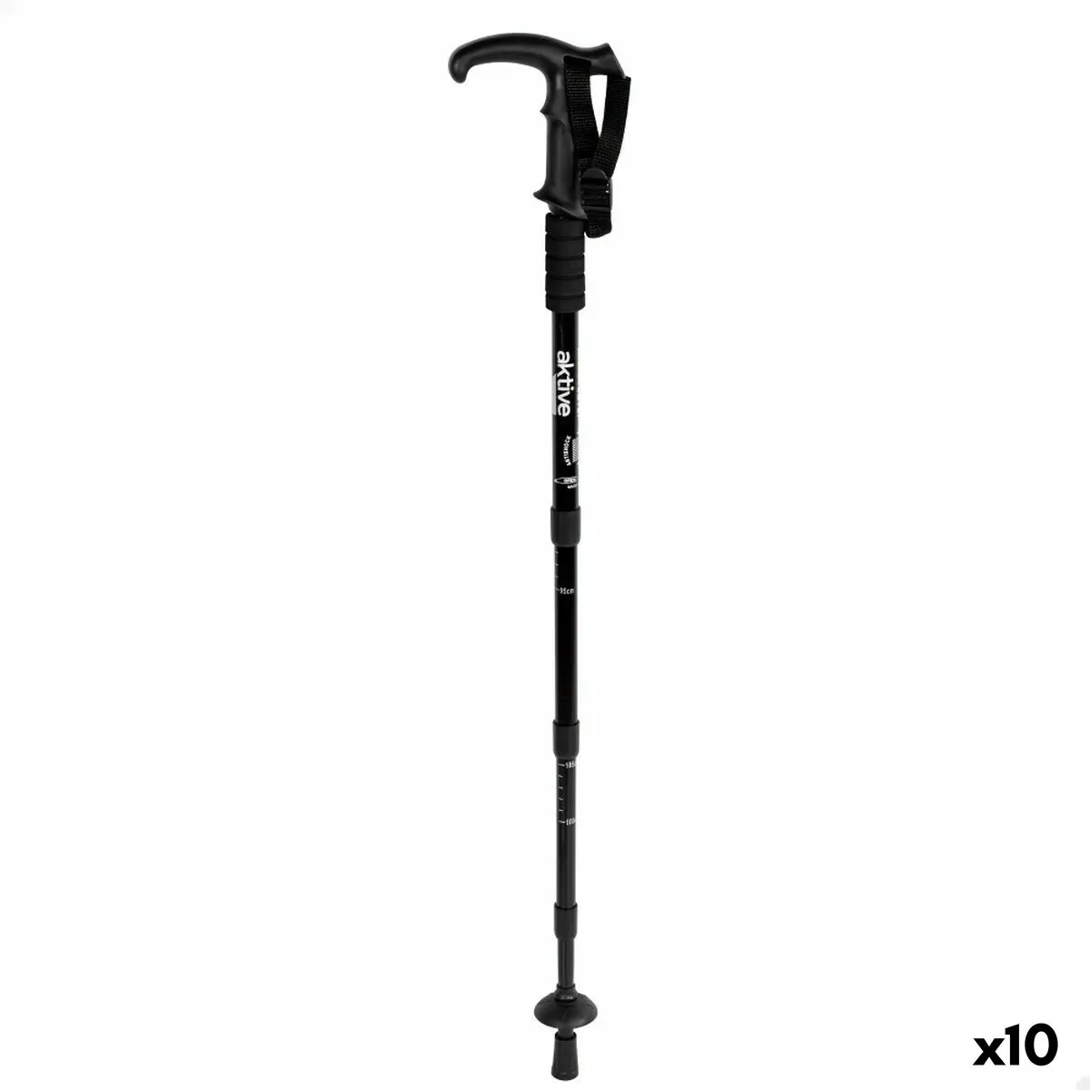 Bastone da Trekking Aktive (10 Unità) 110 cm