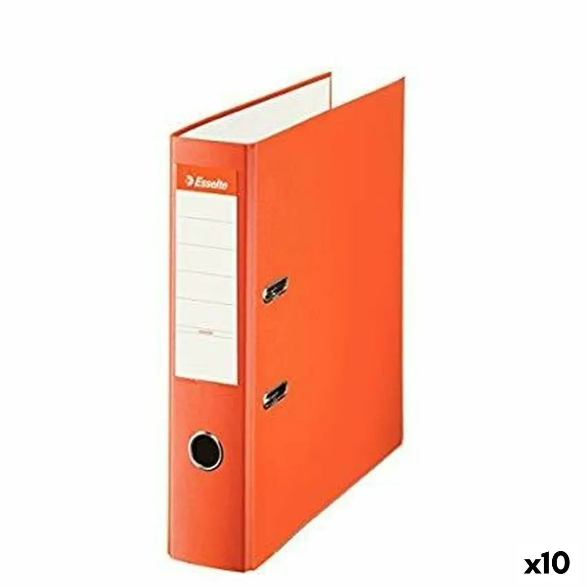 Classificatore a Leva Esselte Arancio A4 (10 Unità)