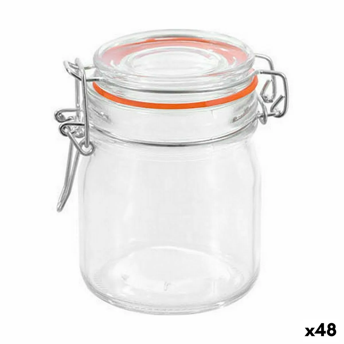 Vaso La Mediterránea Ermetico Vetro 150 ml (48 Unità)