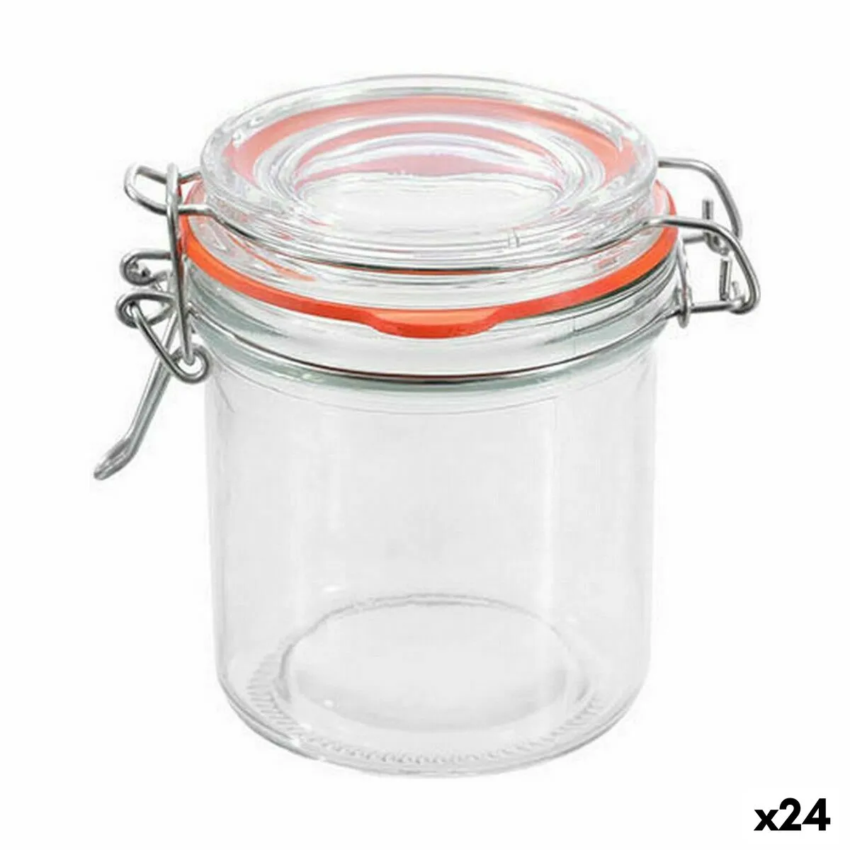 Vaso La Mediterránea Ermetico Vetro 250 ml (24 Unità)