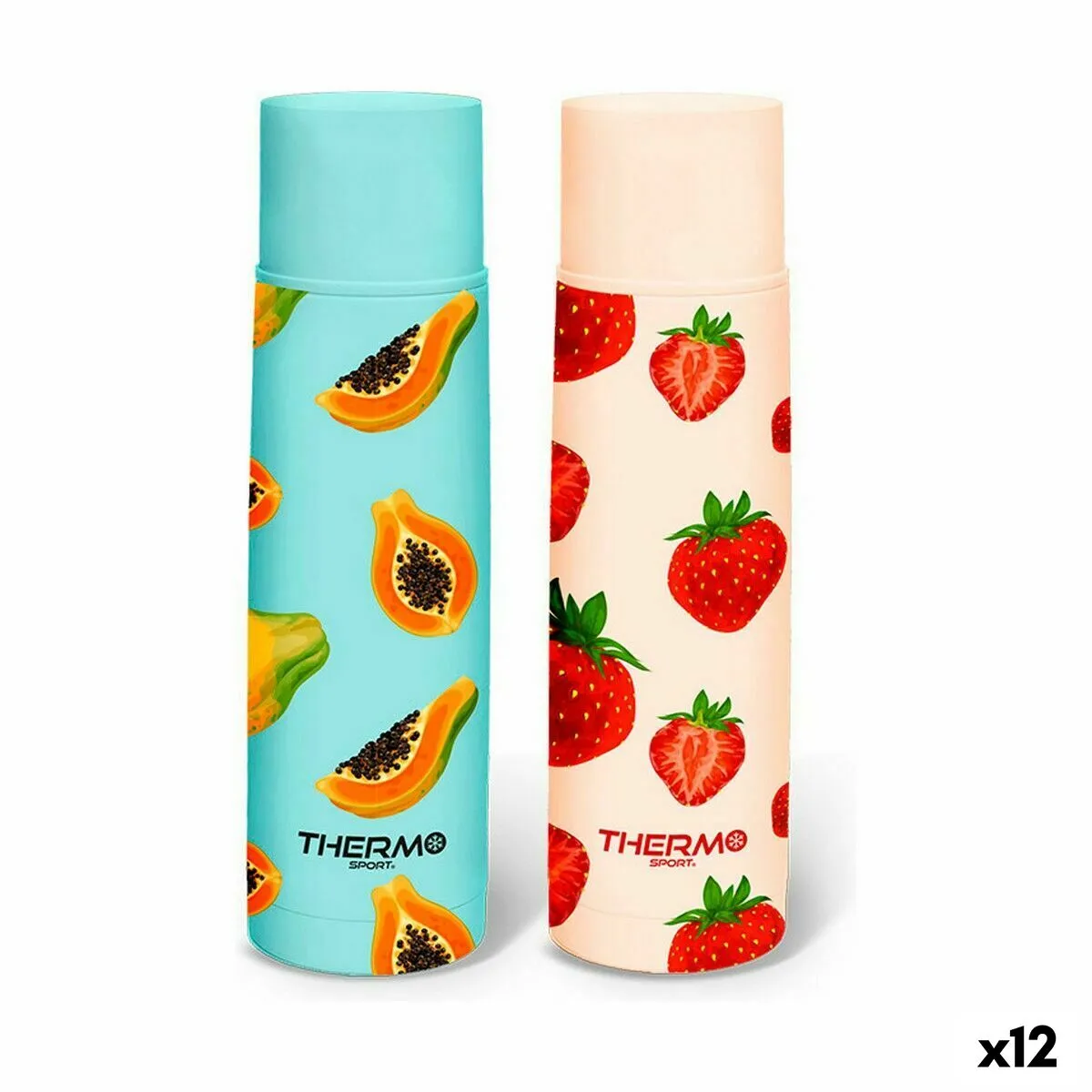 Thermos da Viaggio ThermoSport Frutta Acciaio inossidabile 500 ml (12 Unità)