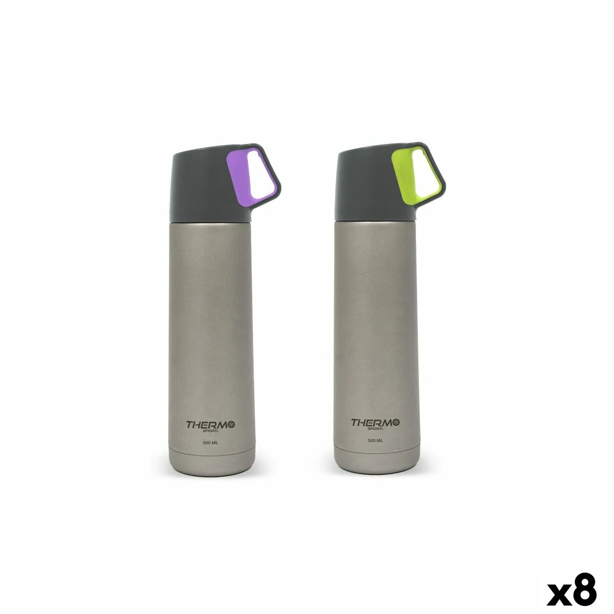 Thermos da Viaggio ThermoSport Acciaio inossidabile Tazza 500 ml (8 Unità)