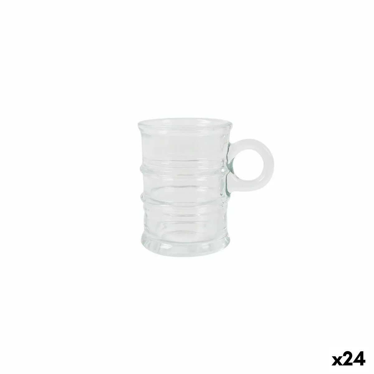 Set di Tazze da Caffè La Mediterránea Parker 85 ml 3 Pezzi (24 Unità)