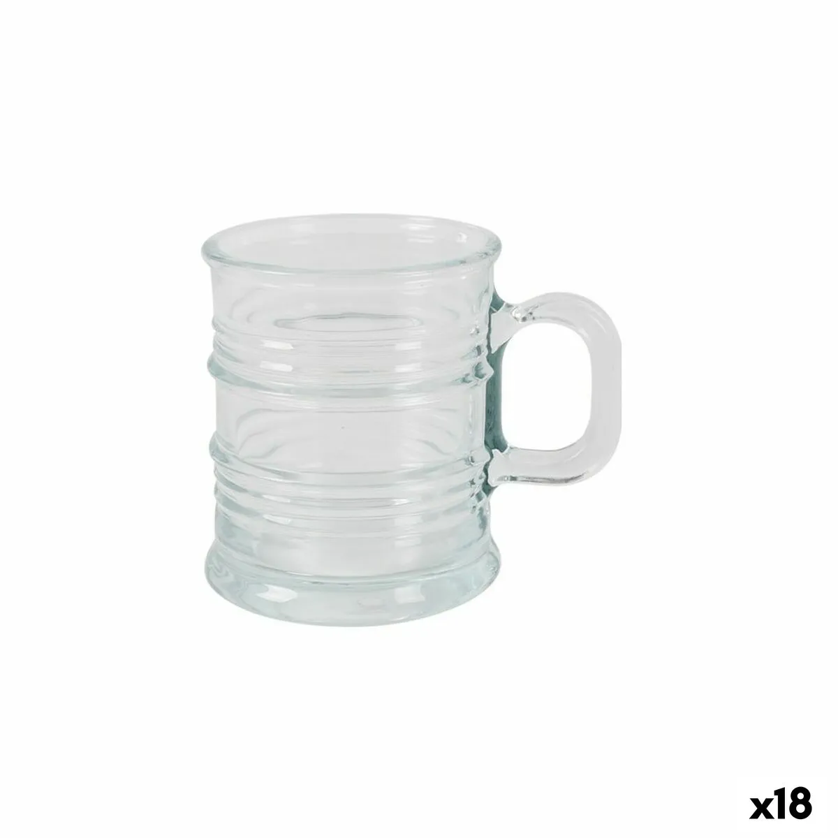 Set di Tazze La Mediterránea Parker 260 ml 2 Pezzi (18 Unità)